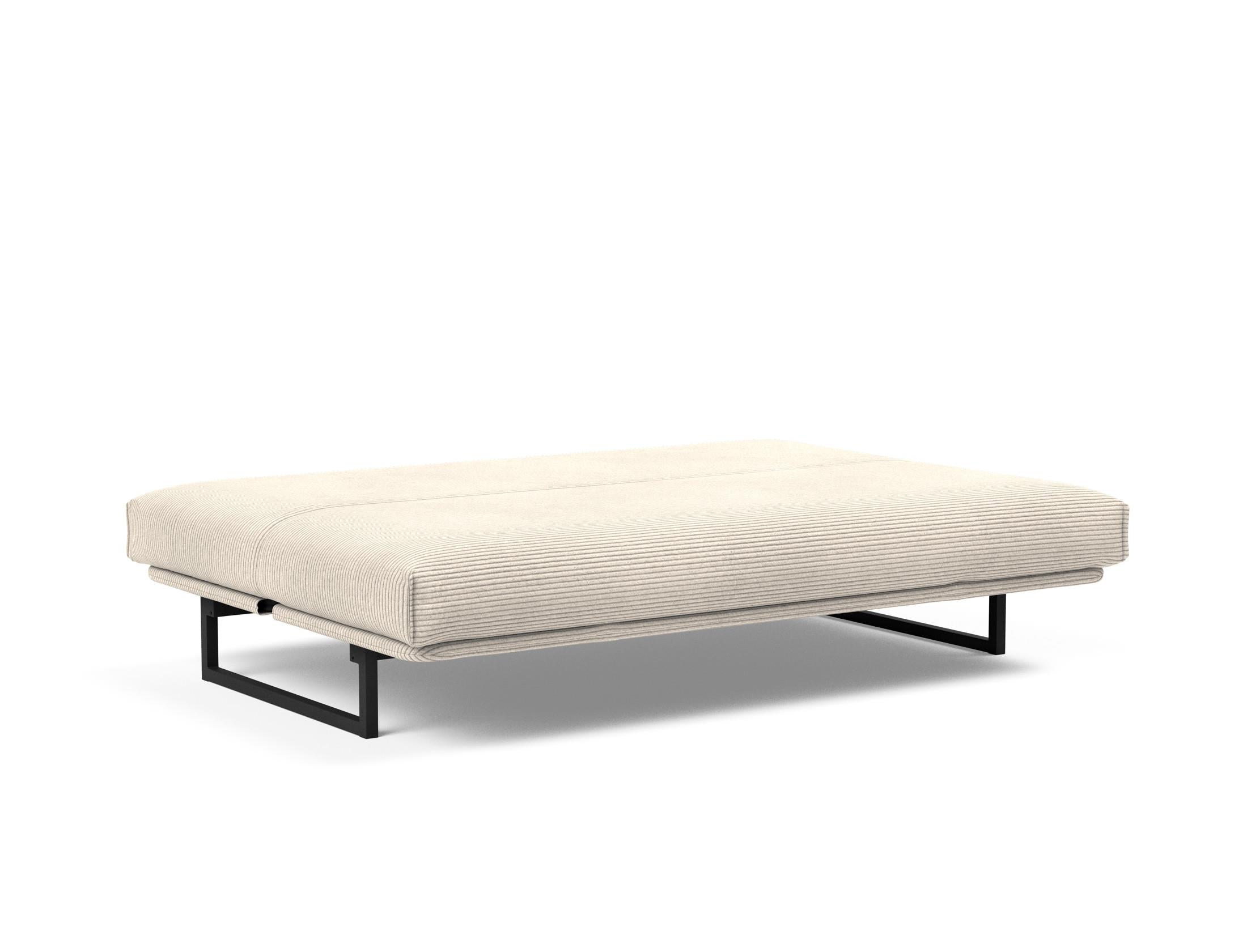 Entdecken Sie das Fraction 140 Bettsofa Nordic Cover: stilvolles skandinavisches Design, vielseitige Funktionen und erstklassige Materialien für optimalen Komfort.