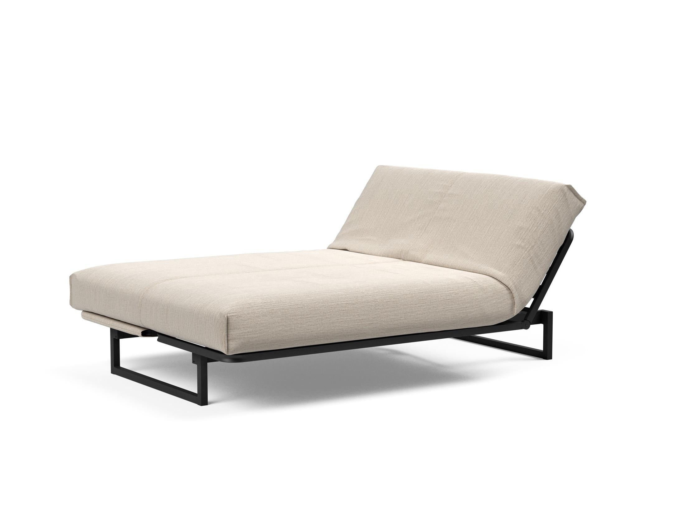 Erleben Sie das Fraction 140 Bettsofa Nordic Cover: modernes Design, flexible Liegeoptionen und hochwertige Materialien für besten Schlafkomfort.