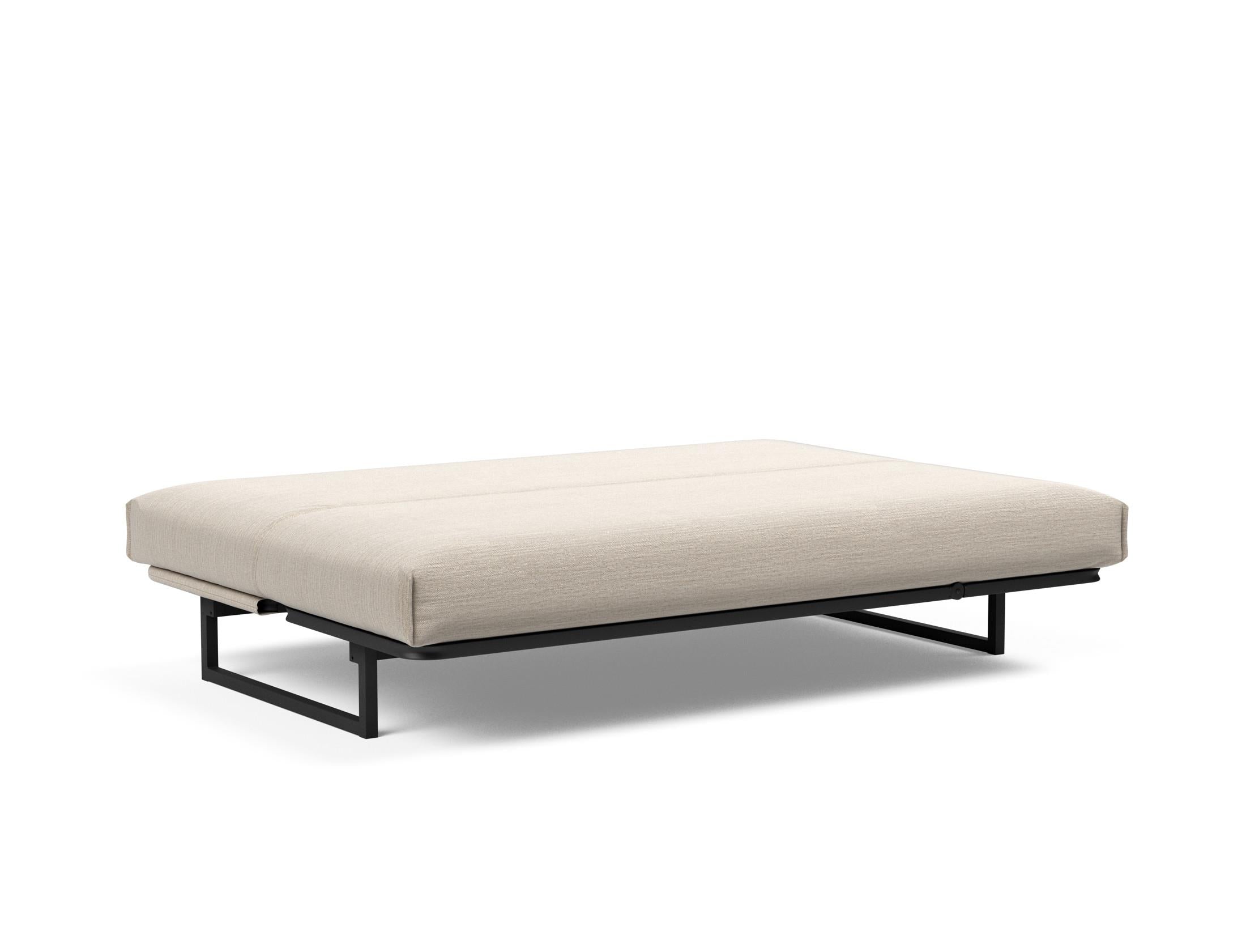 Entdecken Sie das Fraction 140 Bettsofa Nordic Cover: stilvolles skandinavisches Design, vielseitige Funktionen und erstklassige Materialien für optimalen Komfort.