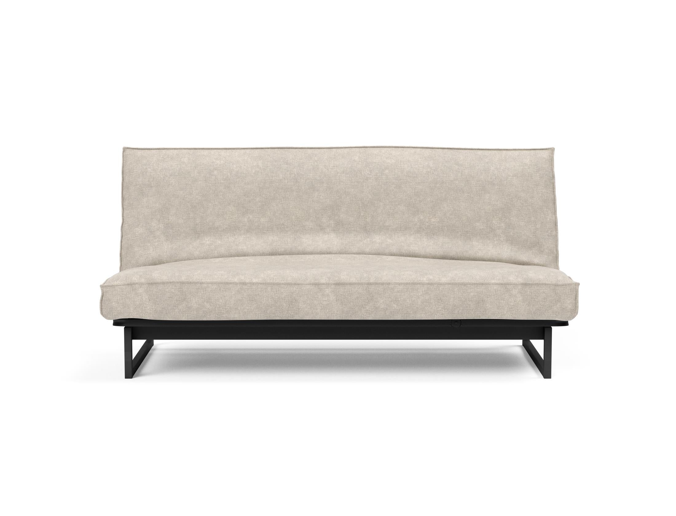 Entdecken Sie das Fraction 140 Bettsofa Sharp Plus Cover Soft Spring von Innovation Living – stilvoll, platzsparend und perfekt für Ihr Zuhause.