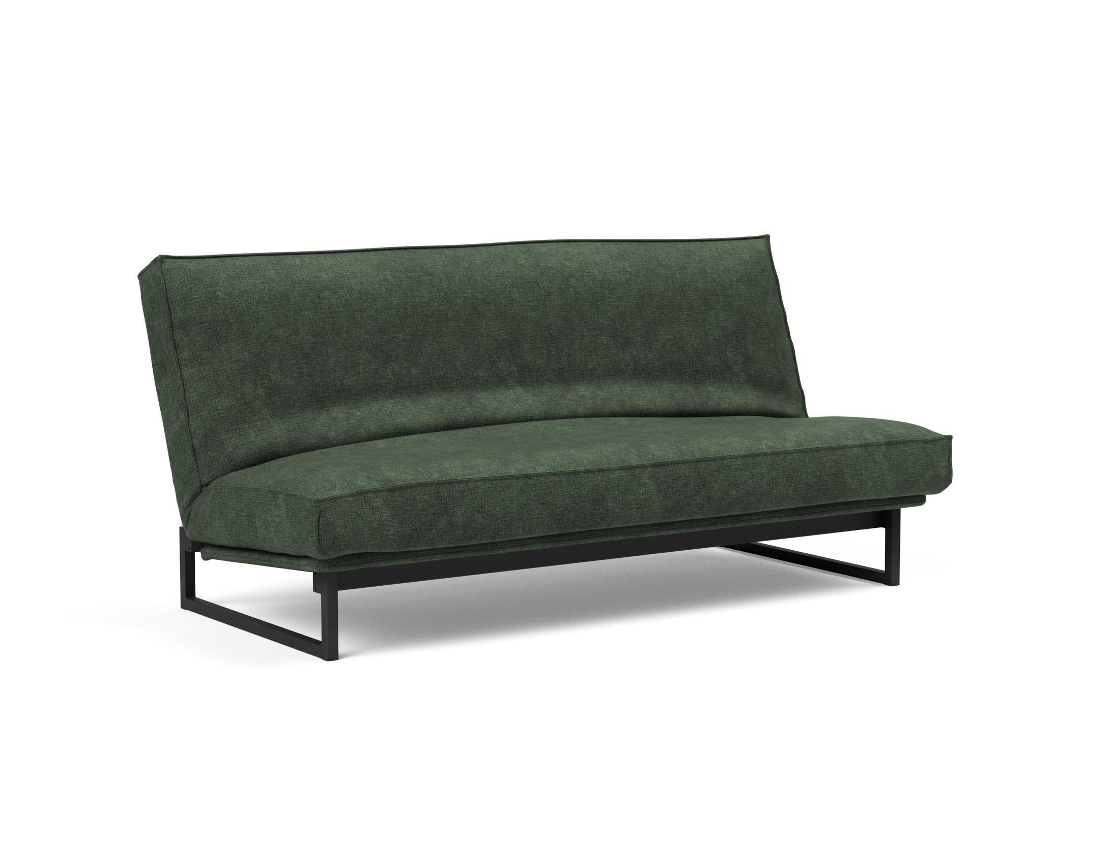Fraction 140 Bettsofa Sharp Plus Cover: Stilvolles Sofa mit robustem Rahmen und bequemer Matratze. Perfekt für Alltag und Gäste!