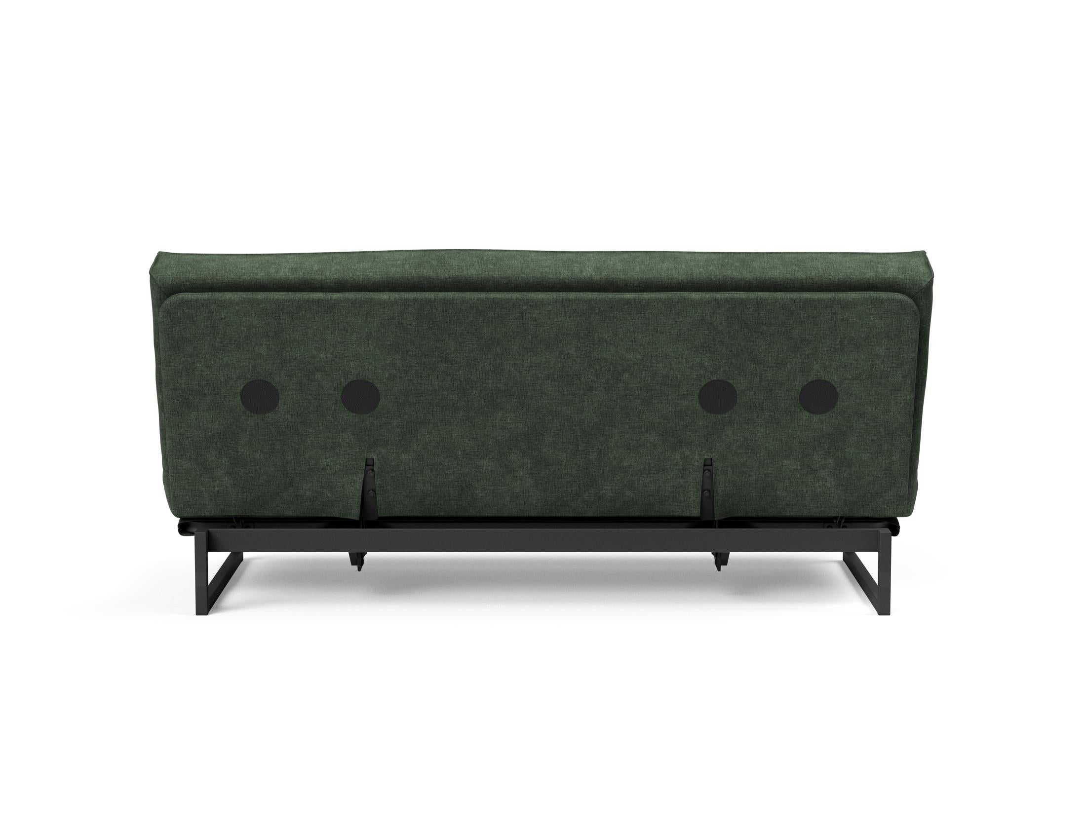 Fraction 140 Bettsofa Sharp Plus Cover: Stilvolles Sofa mit robustem Rahmen und bequemer Matratze. Perfekt für Alltag und Gäste!