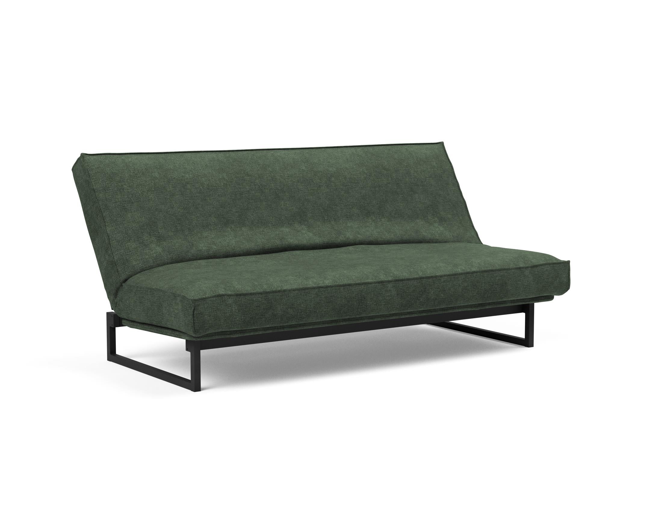 Fraction 140 Bettsofa Sharp Plus Cover: Stilvolles Sofa mit robustem Rahmen und bequemer Matratze. Perfekt für Alltag und Gäste!