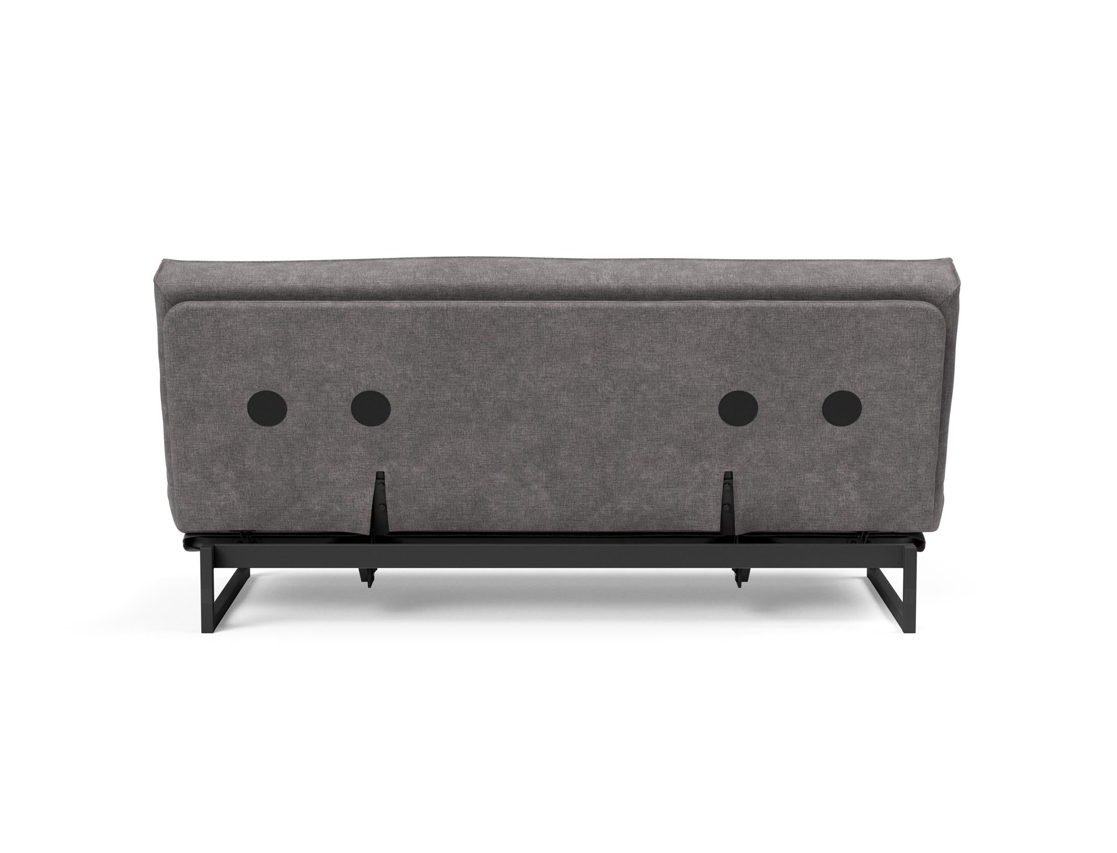 Fraction 140 Bettsofa Sharp Plus Cover: Stilvolles Sofa mit robustem Rahmen und bequemer Matratze. Perfekt für Alltag und Gäste!