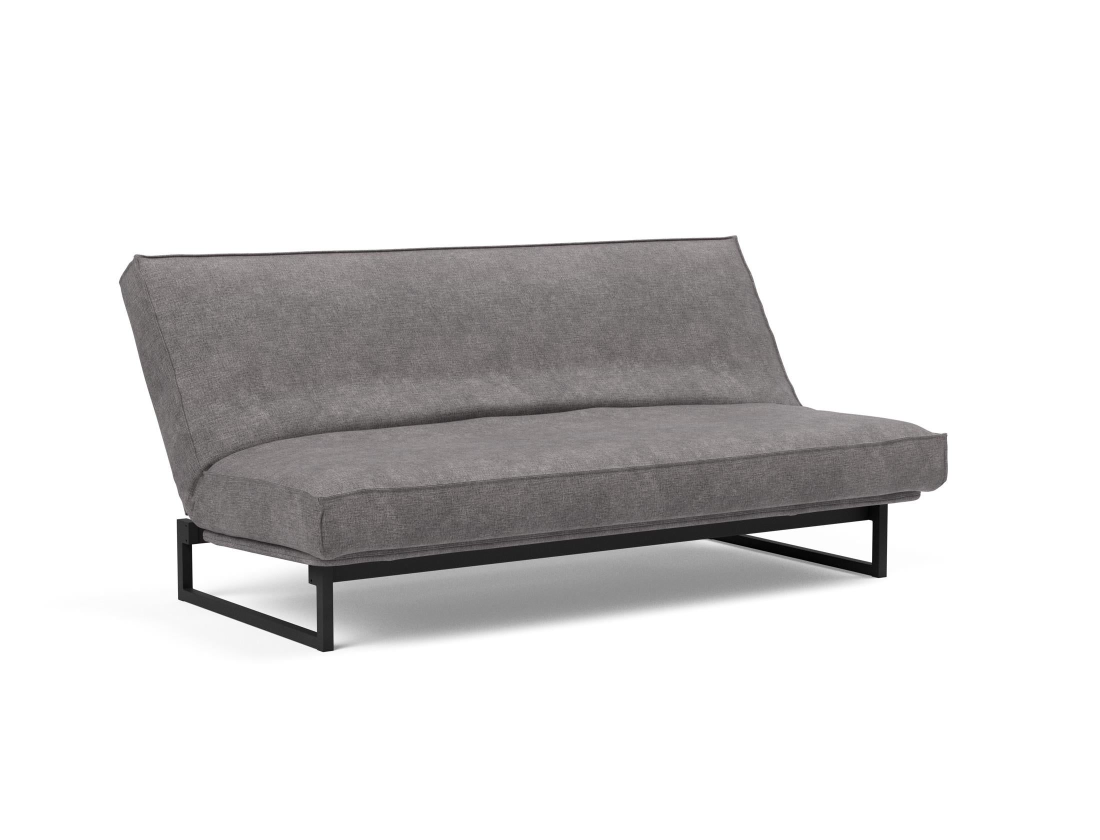 Fraction 140 Bettsofa Sharp Plus Cover: Stilvolles Sofa mit robustem Rahmen und bequemer Matratze. Perfekt für Alltag und Gäste!