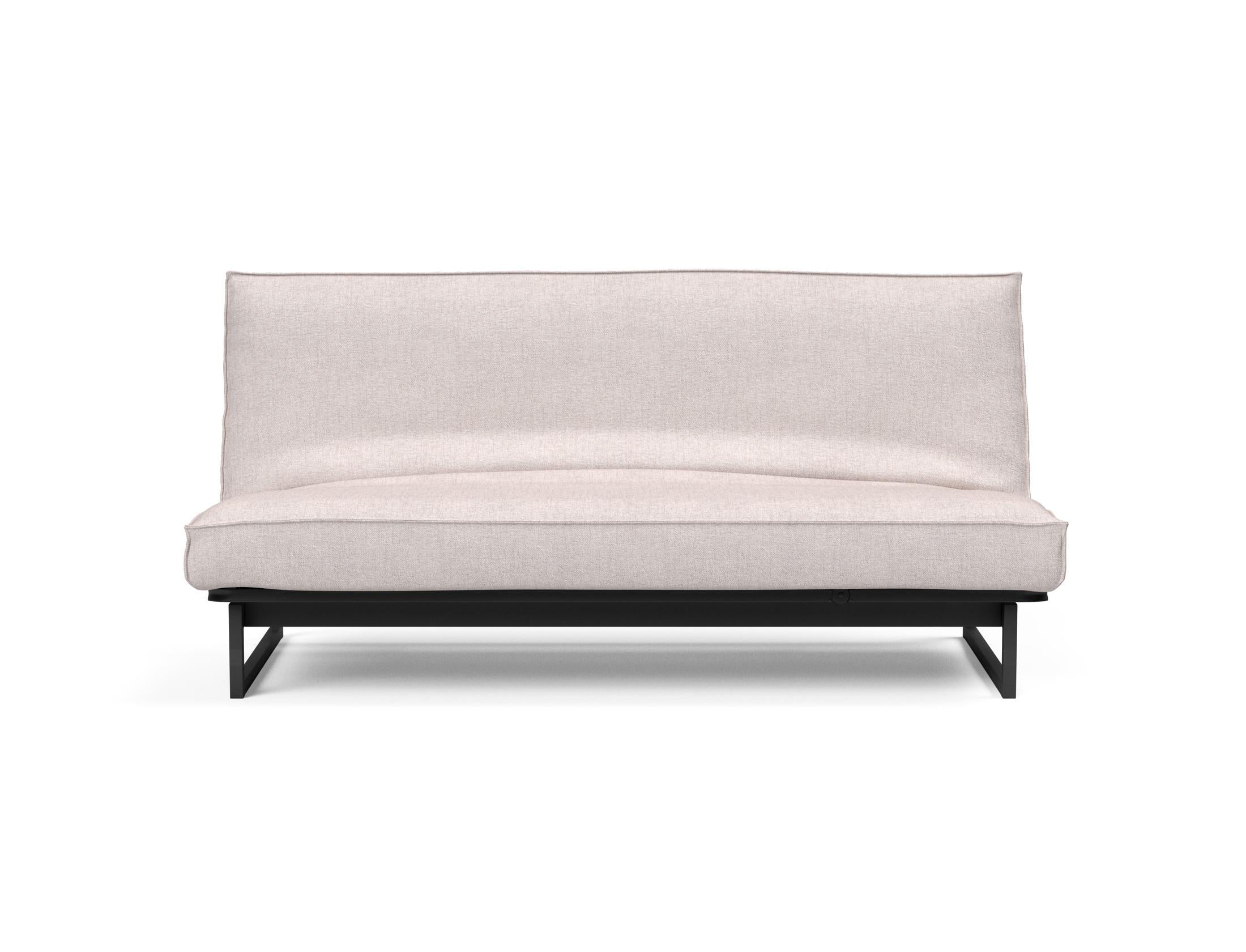 Erleben Sie das Fraction 140 Bettsofa Sharp Plus Cover Soft Spring von Innovation Living – die perfekte Kombination aus Stil, Funktionalität und individuellem Schlafkomfort.