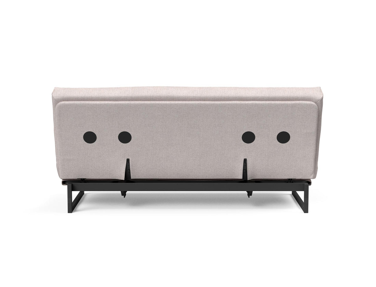 Fraction 140 Bettsofa Sharp Plus Cover mit Gestellbezug Soft Spring in 300 Weda Sand präsentiert im Onlineshop von KAQTU Design AG. Bettsofa ist von Innovation Living