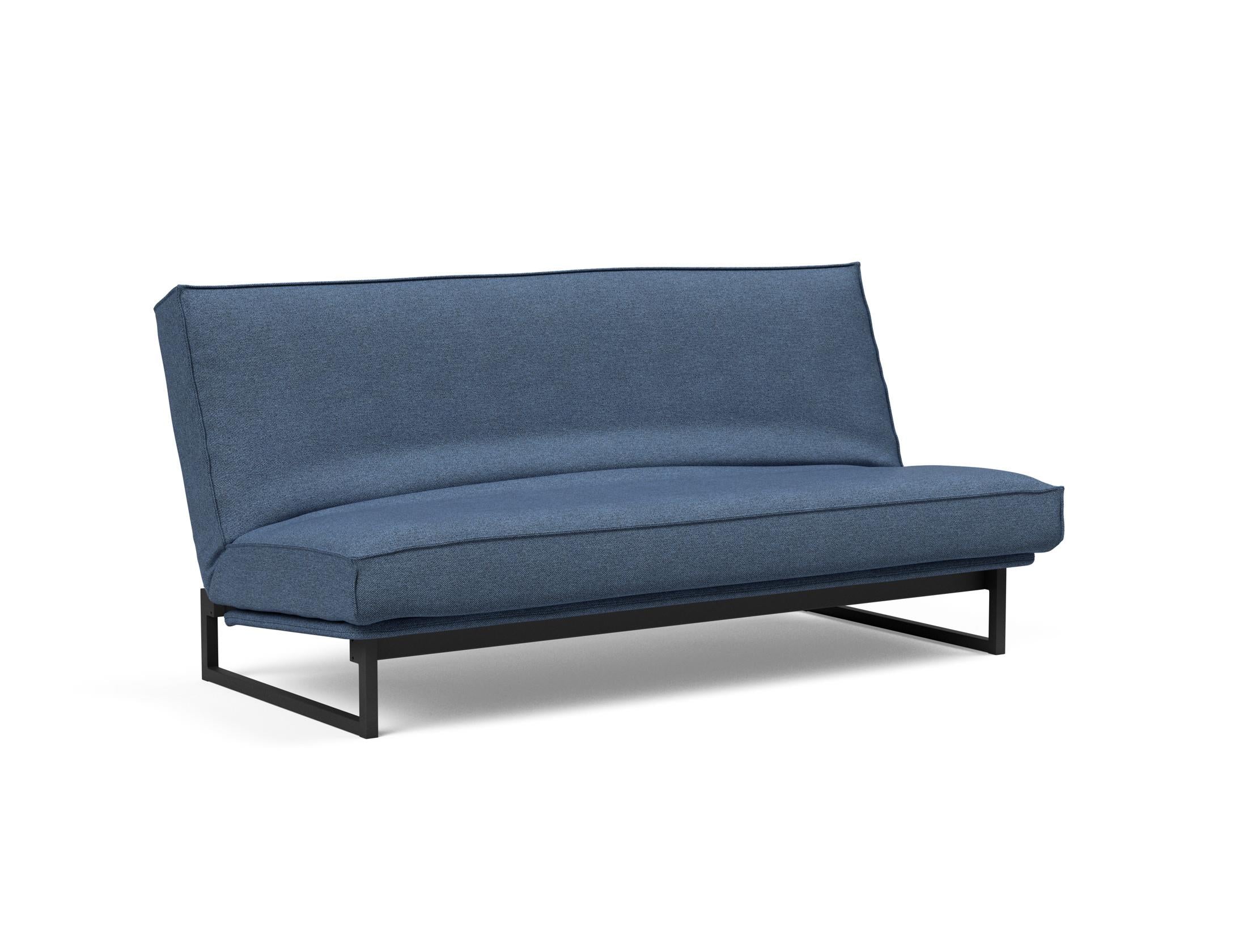 Fraction 140 Bettsofa Sharp Plus Cover: Stilvolles Sofa mit robustem Rahmen und bequemer Matratze. Perfekt für Alltag und Gäste!