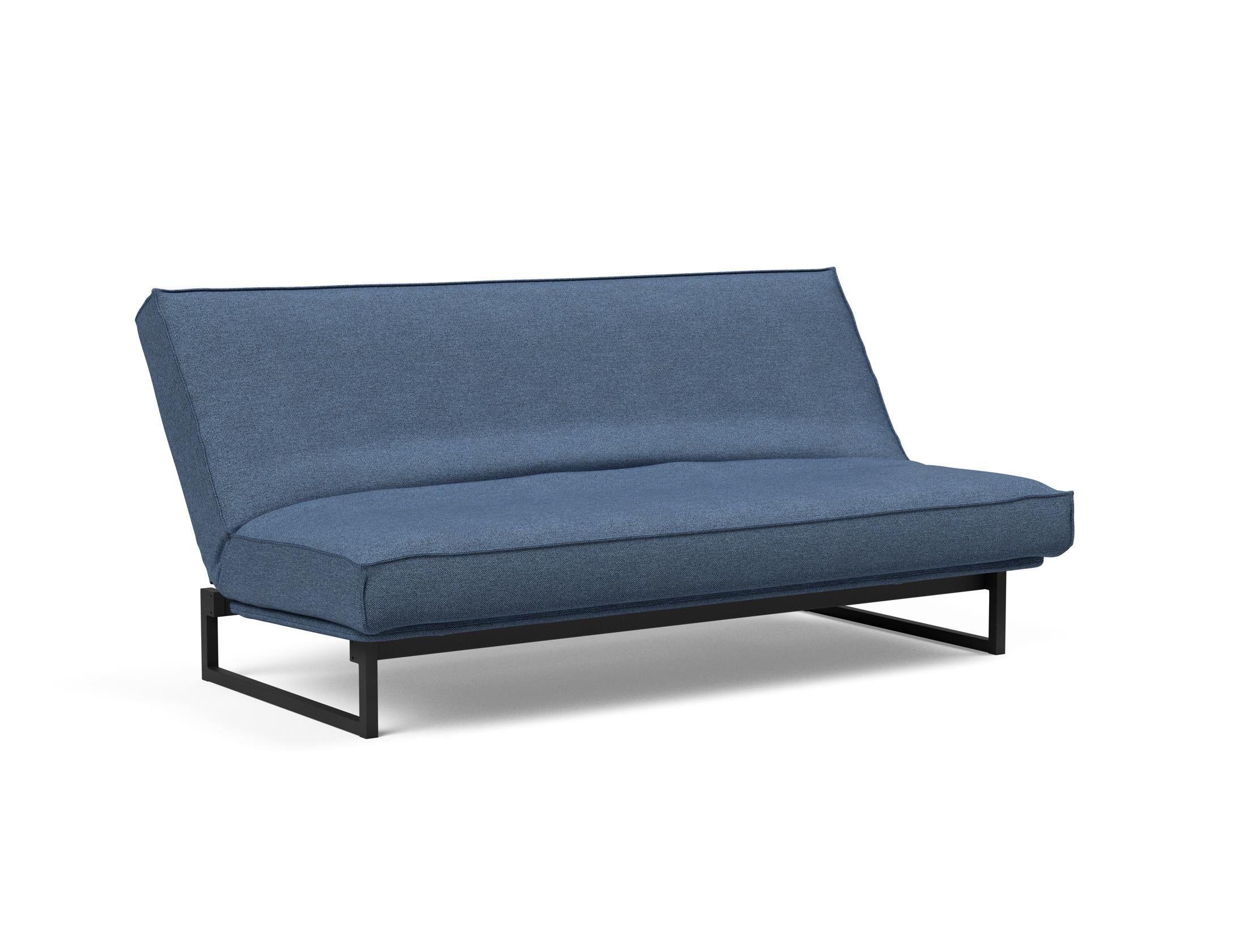 Fraction 140 Bettsofa Sharp Plus Cover: Stilvolles Sofa mit robustem Rahmen und bequemer Matratze. Perfekt für Alltag und Gäste!