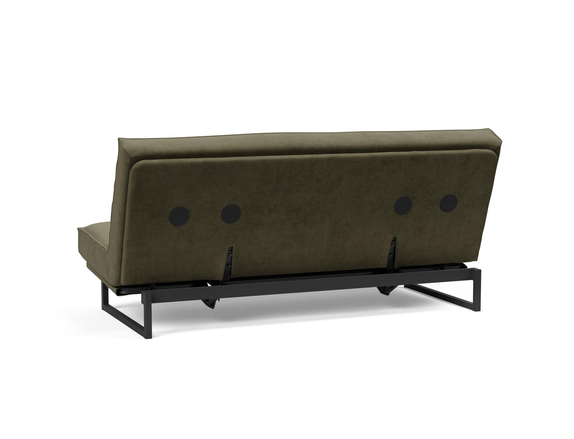 Fraction 140 Bettsofa Sharp Plus Cover: Modernes Design trifft auf höchsten Komfort. Ideal als Sofa und Gästebett für jeden Anlass!