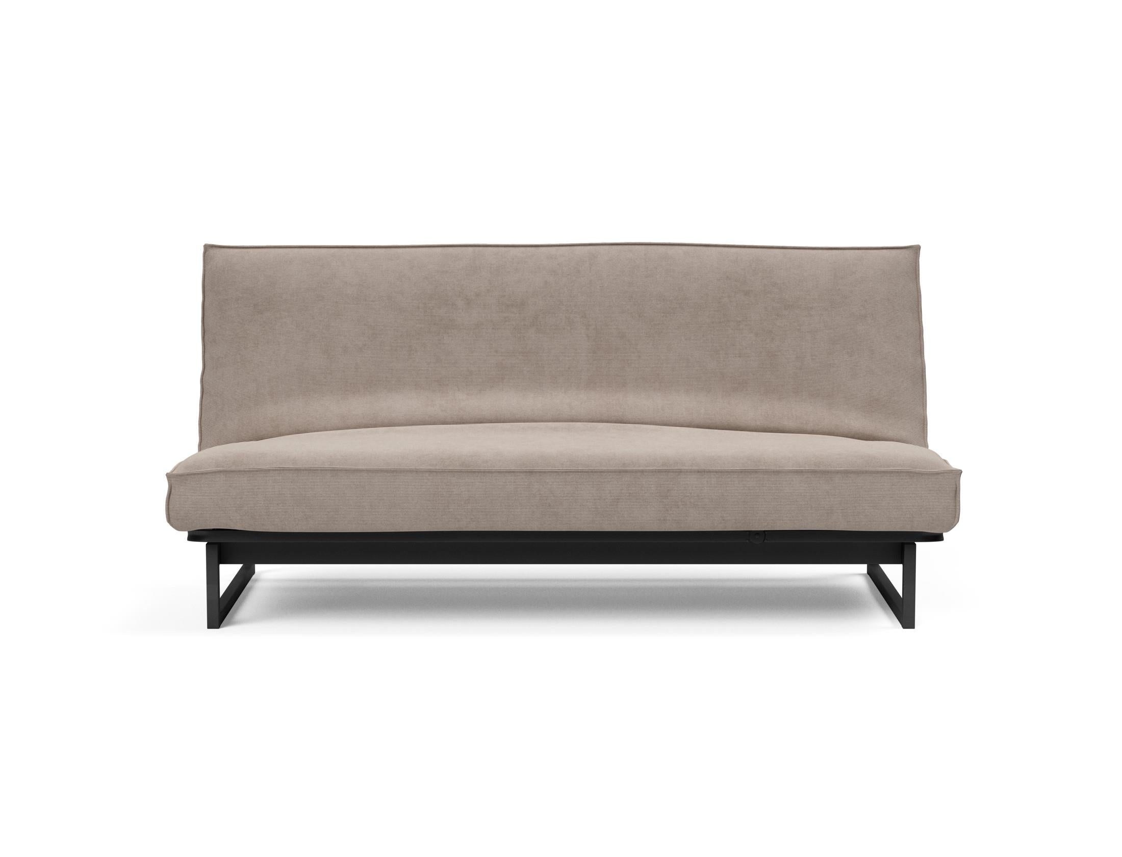 Erleben Sie das Fraction 140 Bettsofa Sharp Plus Cover Soft Spring von Innovation Living – modern, funktional und ideal für kleine Räume.