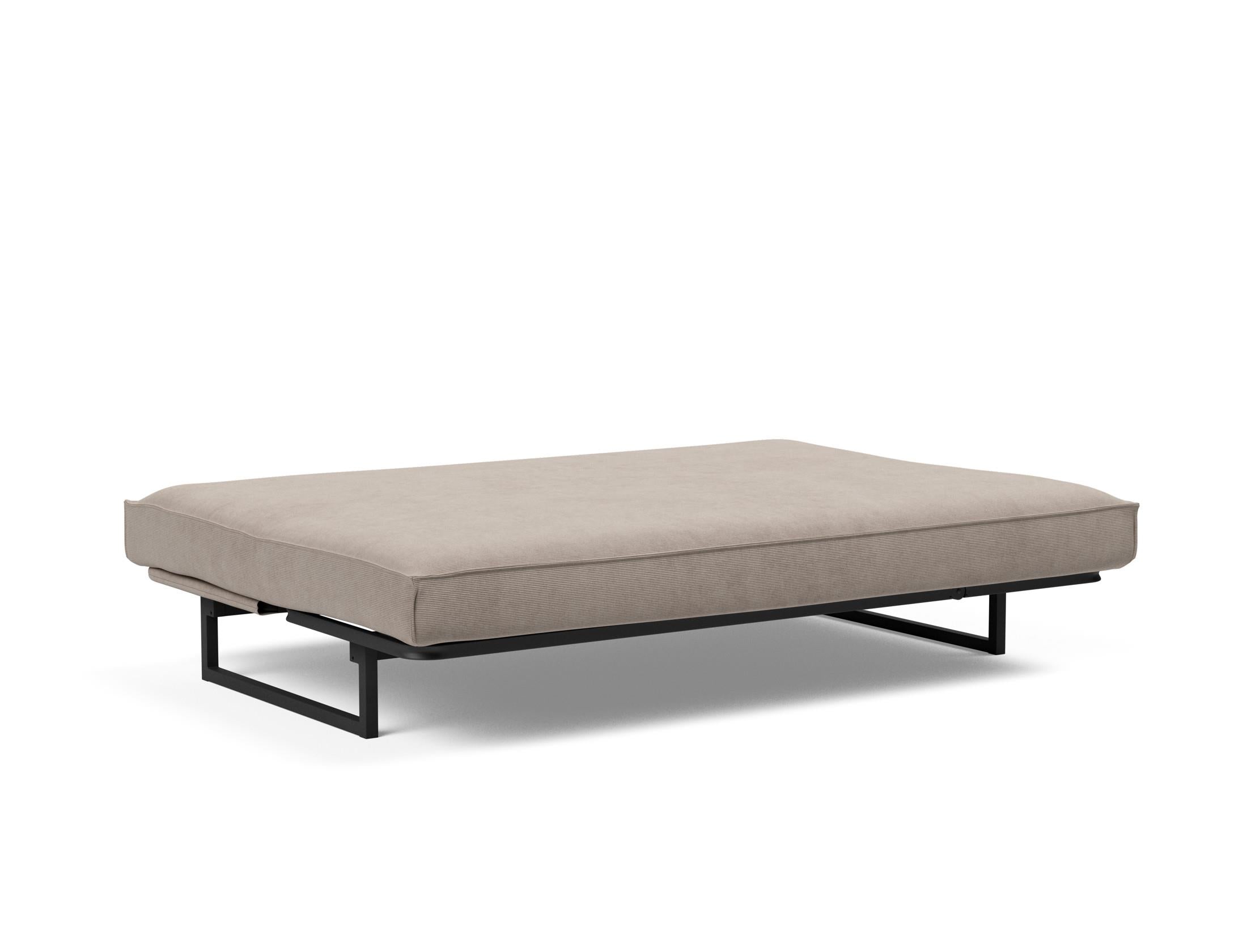 Entdecken Sie das Fraction 140 Bettsofa Sharp Plus Cover Soft Spring von Innovation Living – modernes Design trifft auf vielseitigen Komfort für Ihr Zuhause.