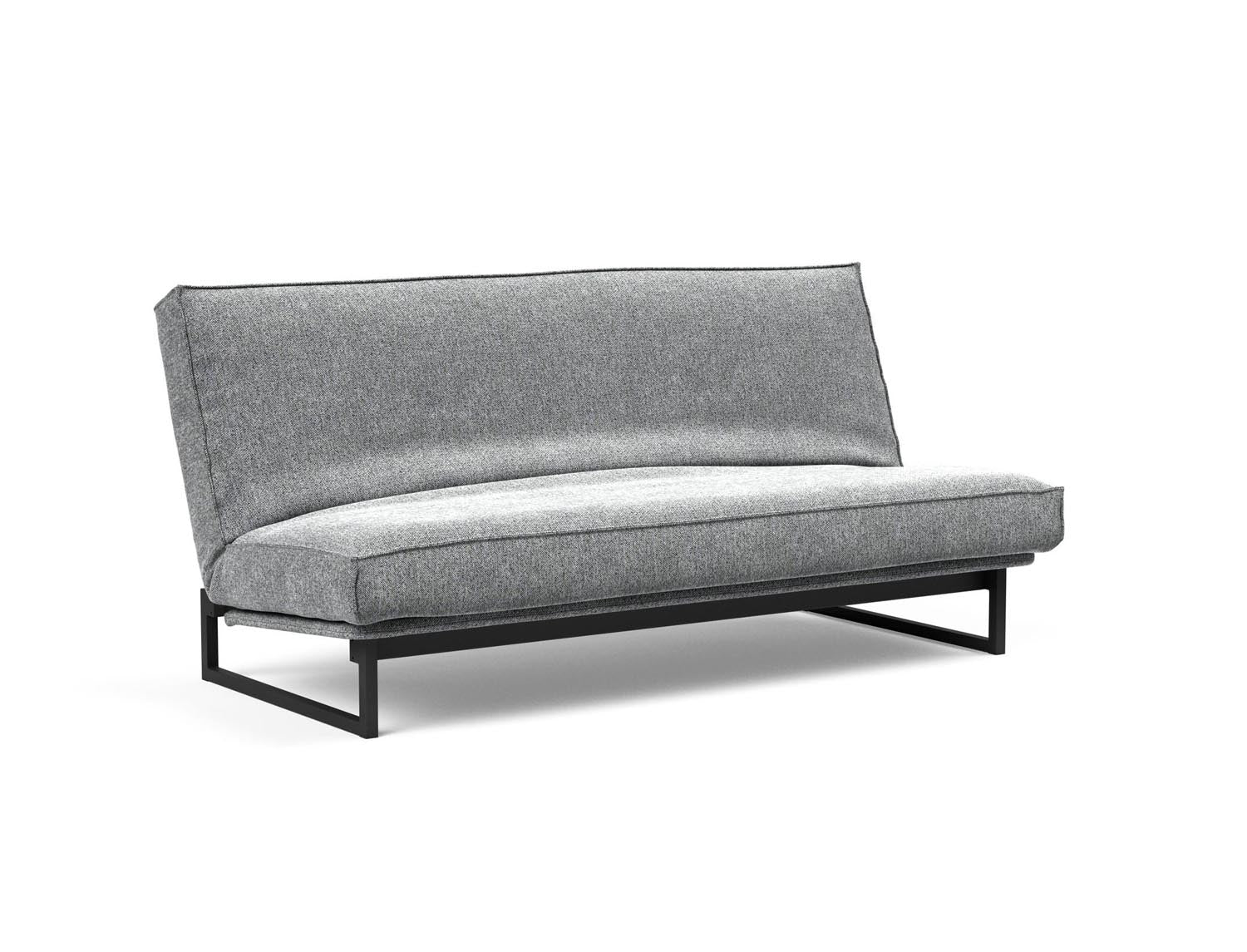 Fraction 140 Bettsofa Sharp Plus Cover: Stilvolles Sofa mit robustem Rahmen und bequemer Matratze. Perfekt für Alltag und Gäste!