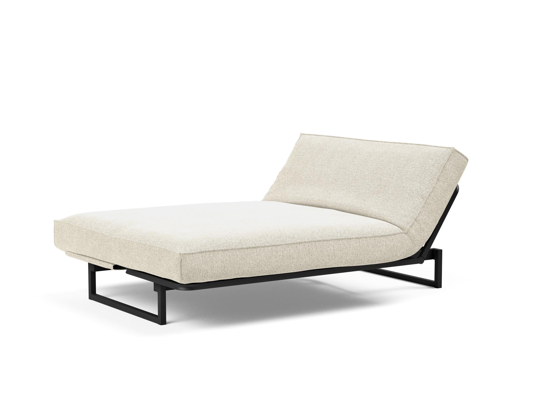Erleben Sie das Fraction 140 Bettsofa Sharp Plus Cover Soft Spring von Innovation Living – eine stilvolle Lösung für Komfort und Funktionalität in jedem Raum.