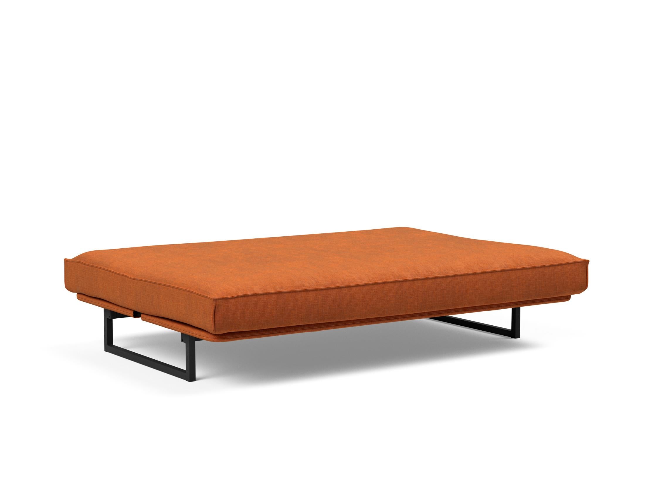 Fraction 140 Bettsofa Sharp Plus Cover: Stilvolles Sofa mit robustem Rahmen und bequemer Matratze. Perfekt für Alltag und Gäste!