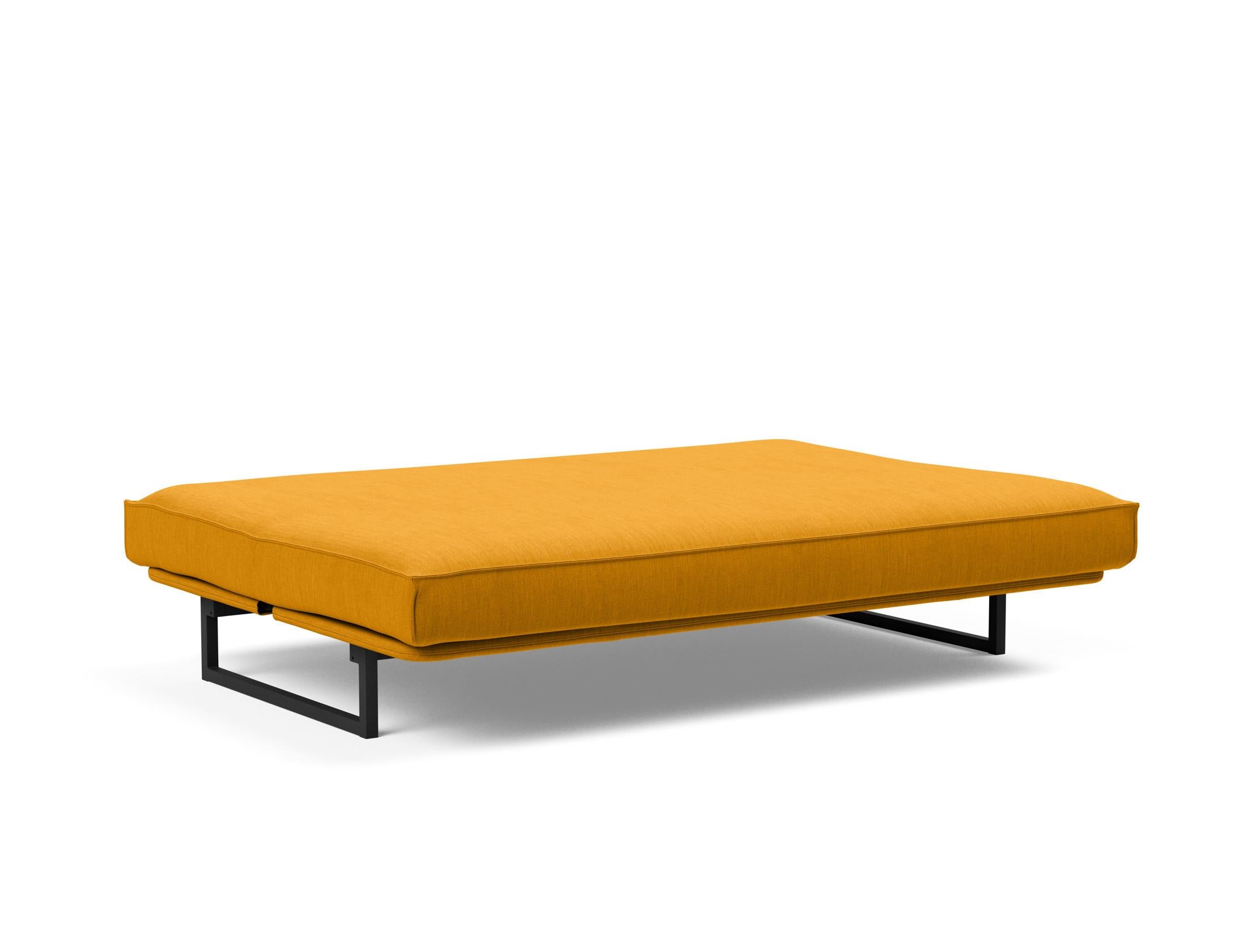 Fraction 140 Bettsofa Sharp Plus Cover: Stilvolles Sofa mit robustem Rahmen und bequemer Matratze. Perfekt für Alltag und Gäste!