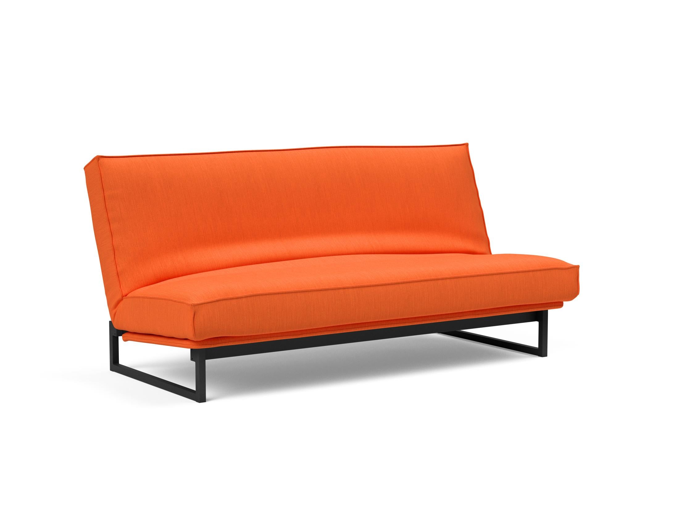 Fraction 140 Bettsofa Sharp Plus Cover: Stilvolles Sofa mit robustem Rahmen und bequemer Matratze. Perfekt für Alltag und Gäste!