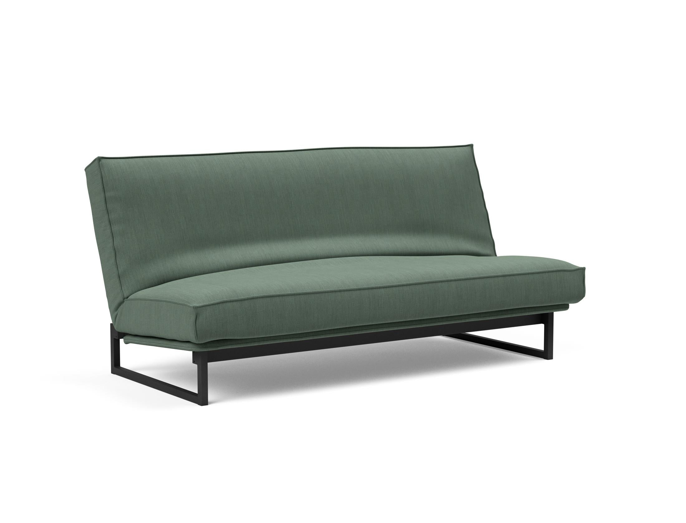 Fraction 140 Bettsofa Sharp Plus Cover: Stilvolles Sofa mit robustem Rahmen und bequemer Matratze. Perfekt für Alltag und Gäste!