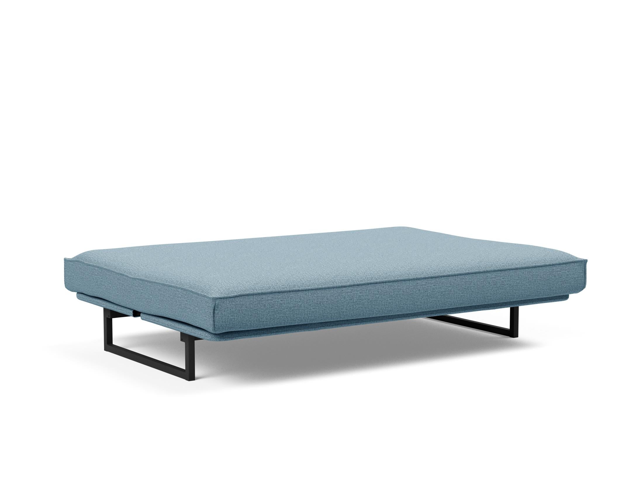 Fraction 140 Bettsofa Sharp Plus Cover: Stilvolles Sofa mit robustem Rahmen und bequemer Matratze. Perfekt für Alltag und Gäste!