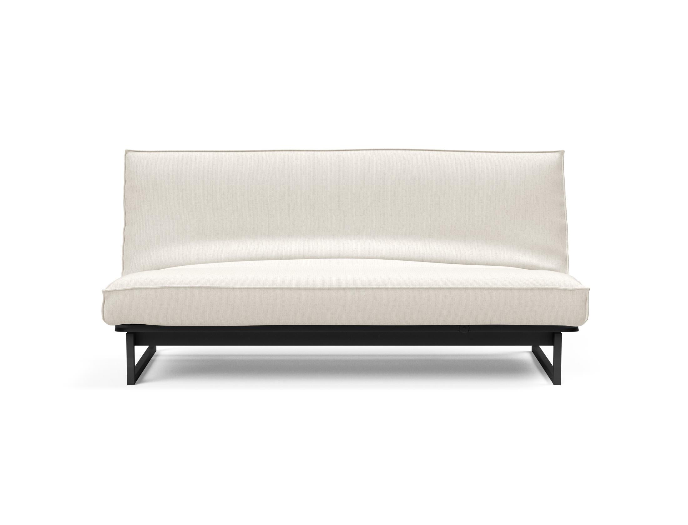 Elegantes Fraction 140 Bettsofa mit hochwertigem Sharp Plus Bezug in Soft Spring, ideal für stilvolle und komfortable Wohnräume.