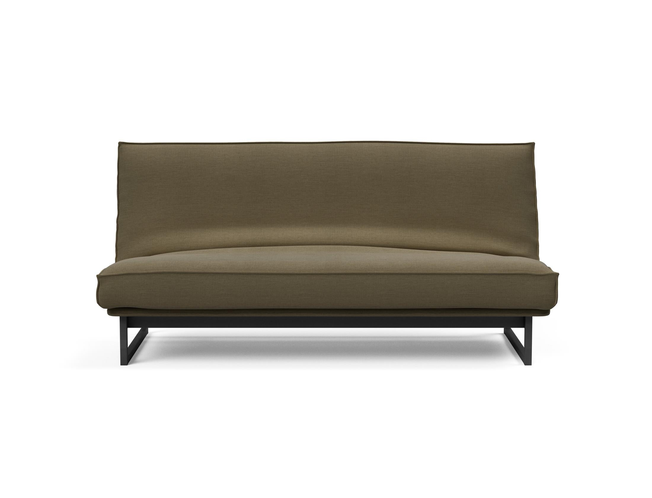 Modernes Fraction 140 Bettsofa mit hochwertigem Soft Spring Bezug, perfekt für komfortable Entspannung und als Gästebett.