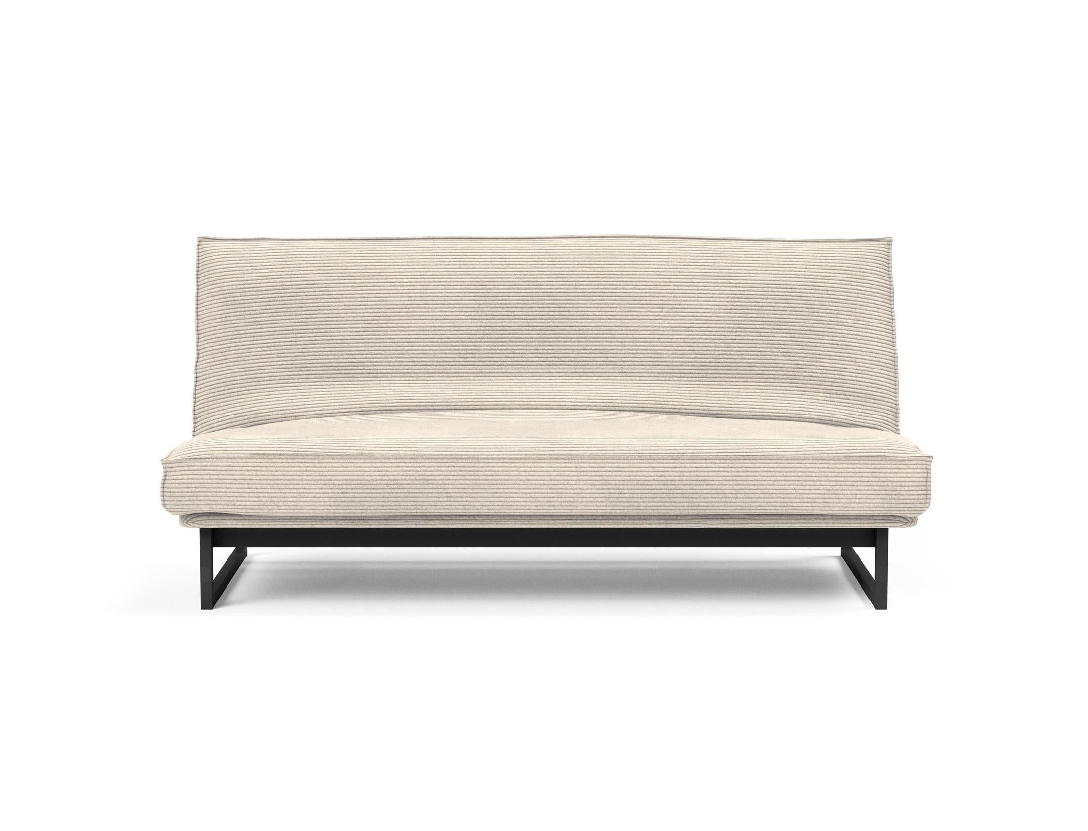 Elegantes Fraction 140 Bettsofa mit komfortablem Sharp Plus Bezug in Soft Spring, ideal für stilvolle Wohnräume und gemütliche Stunden.