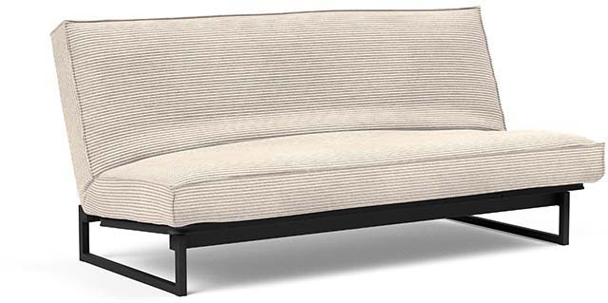 Erleben Sie das Fraction 140 Bettsofa Sharp Plus Cover von Innovation Living – modern, funktional und perfekt für kleine Räume.