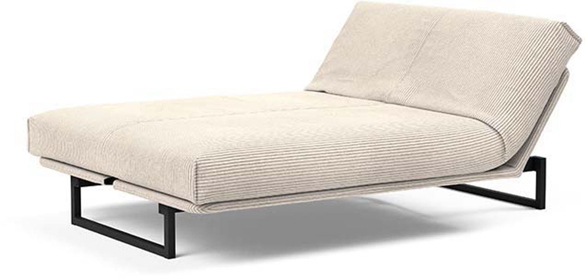 Entdecken Sie das Fraction 140 Bettsofa Nordic Cover von Innovation Living – stilvolles Design trifft auf funktionale Flexibilität für Ihr Zuhause.