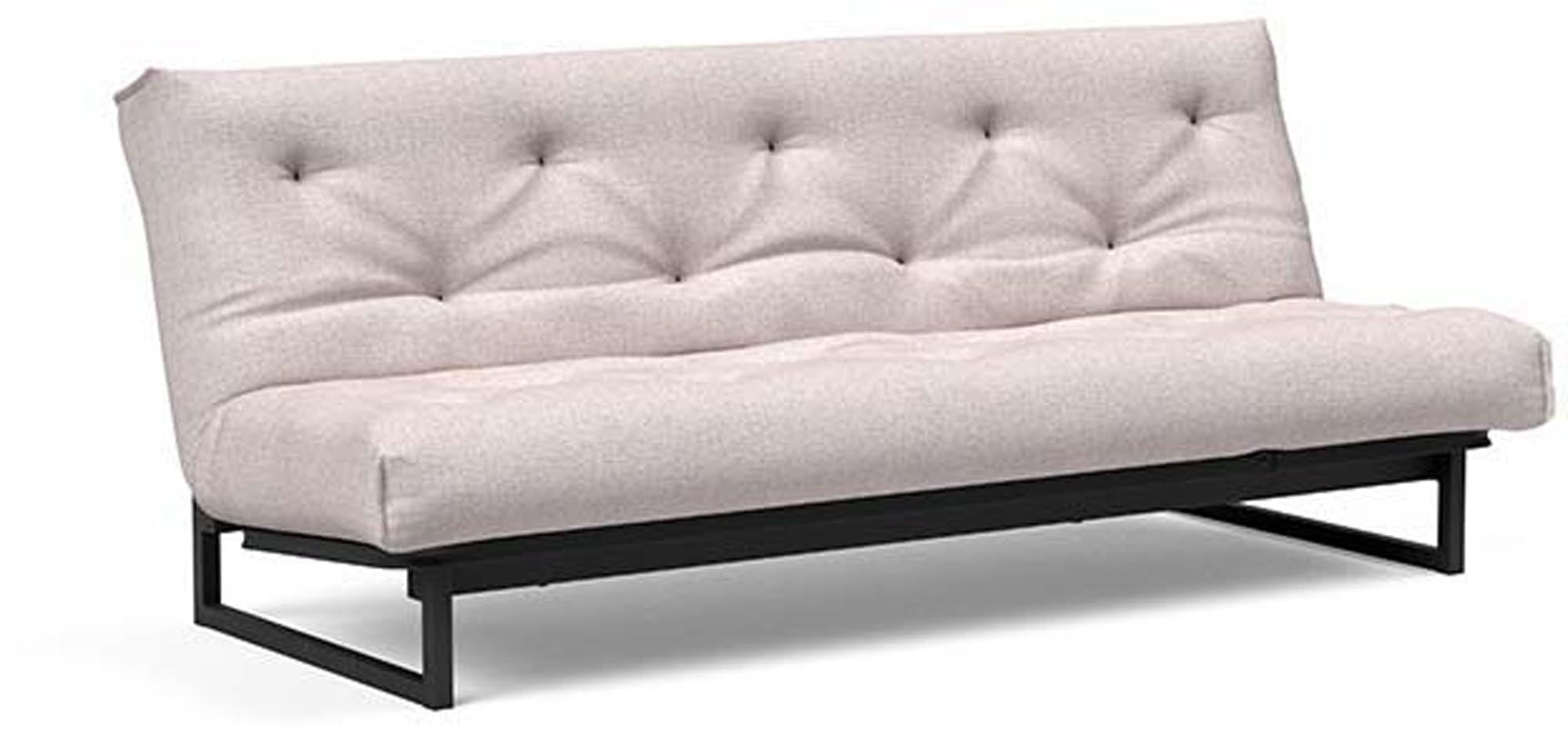 Entdecken Sie das Fraction 120 Bettsofa Nordic von Innovation Living: stilvolles, platzsparendes Möbelstück für vielseitige Nutzung und gemütliche Nächte.