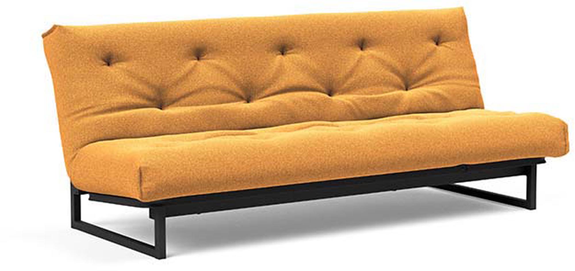 Erleben Sie das Fraction 120 Bettsofa Nordic von Innovation Living – modern, funktional und perfekt für kleine Räume und Übernachtungen.