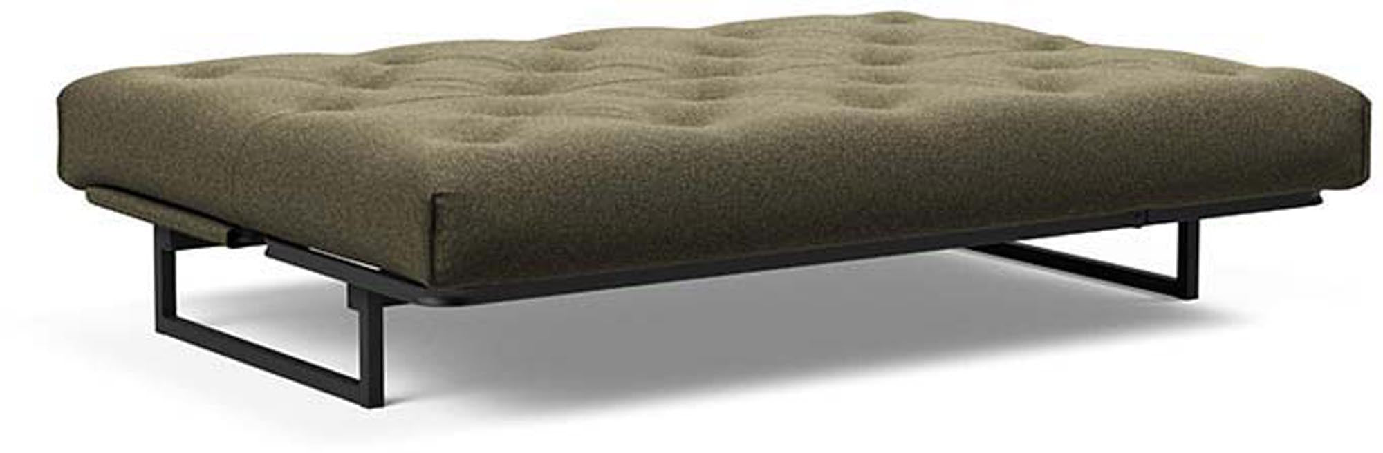 Fraction 140 Bettsofa Nordic: Stilvolles, funktionales Sofa mit skandinavischem Design, ideal für kleine Räume und optimalen Schlafkomfort.