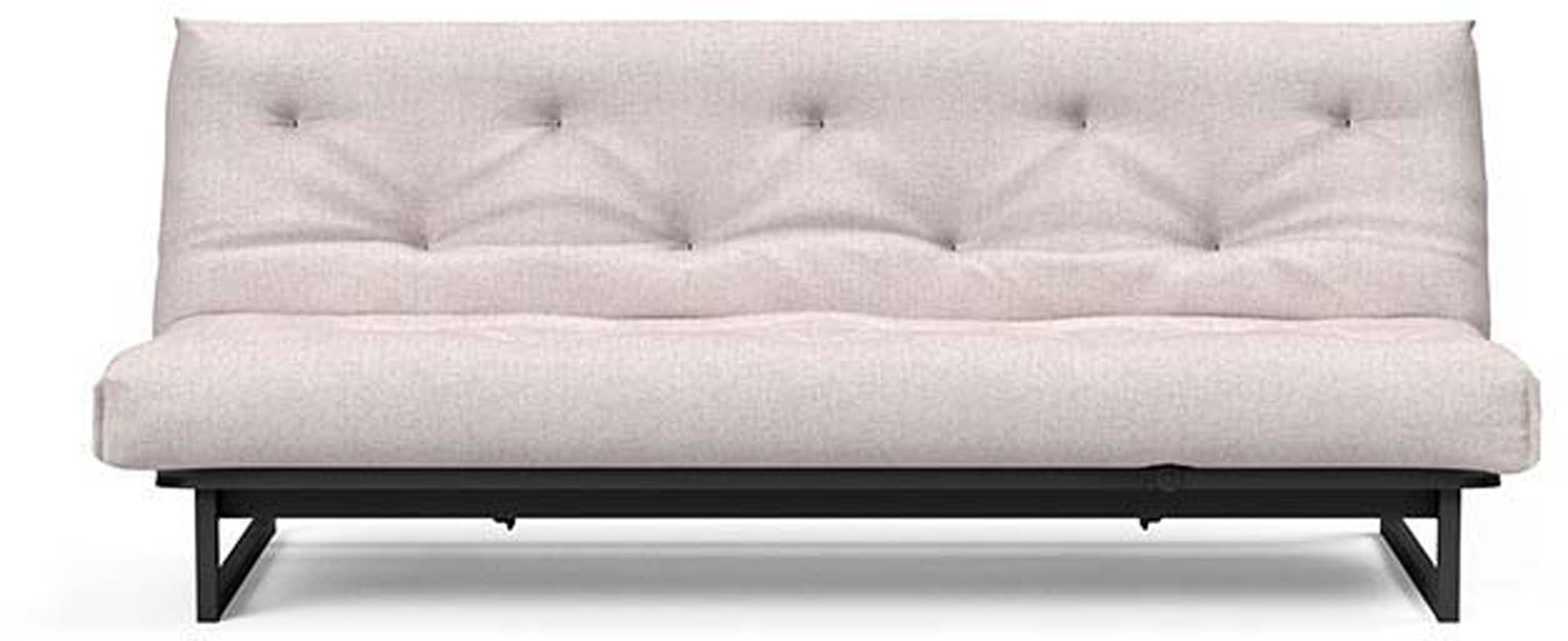Entdecken Sie das Fraction 120 Bettsofa Nordic Spring von Innovation Living – stilvolles skandinavisches Design, ideal für kompakte Wohnräume und gemütliche Nächte.