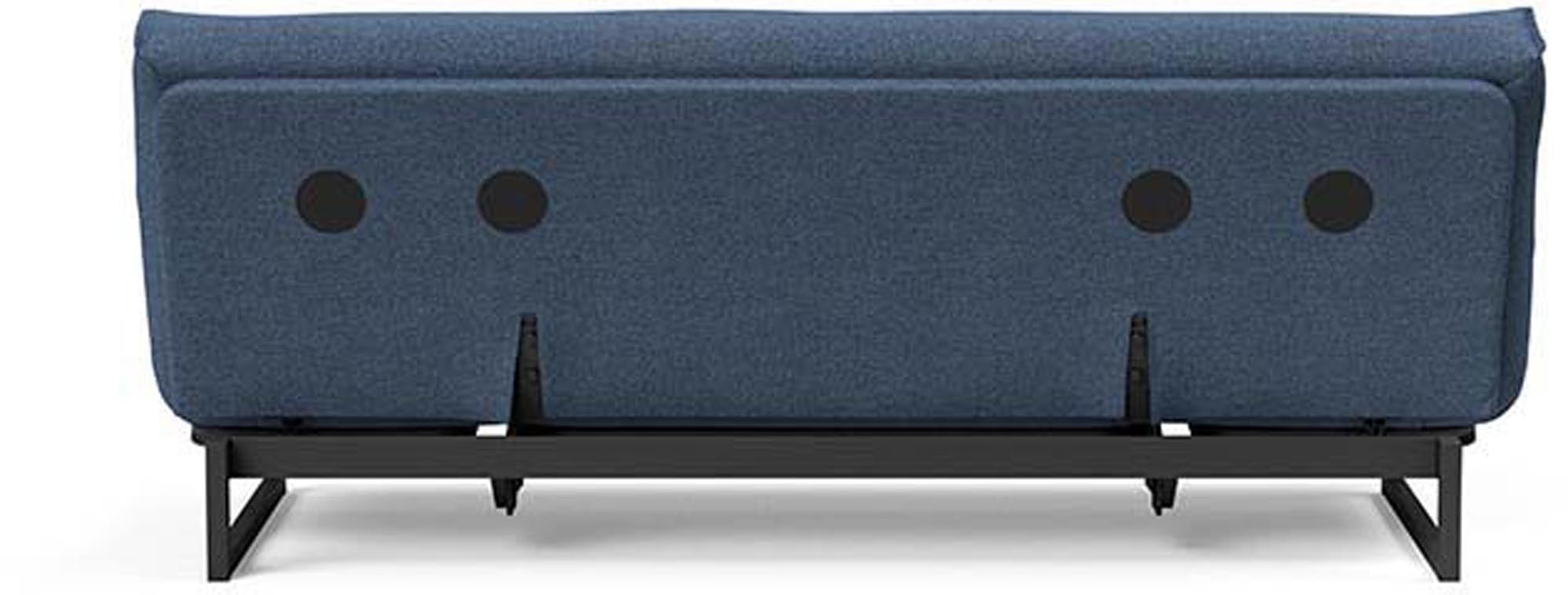 Erleben Sie das Fraction 120 Bettsofa Nordic Spring von Innovation Living – modernes skandinavisches Design, perfekt für kleine Räume und entspannende Nächte.