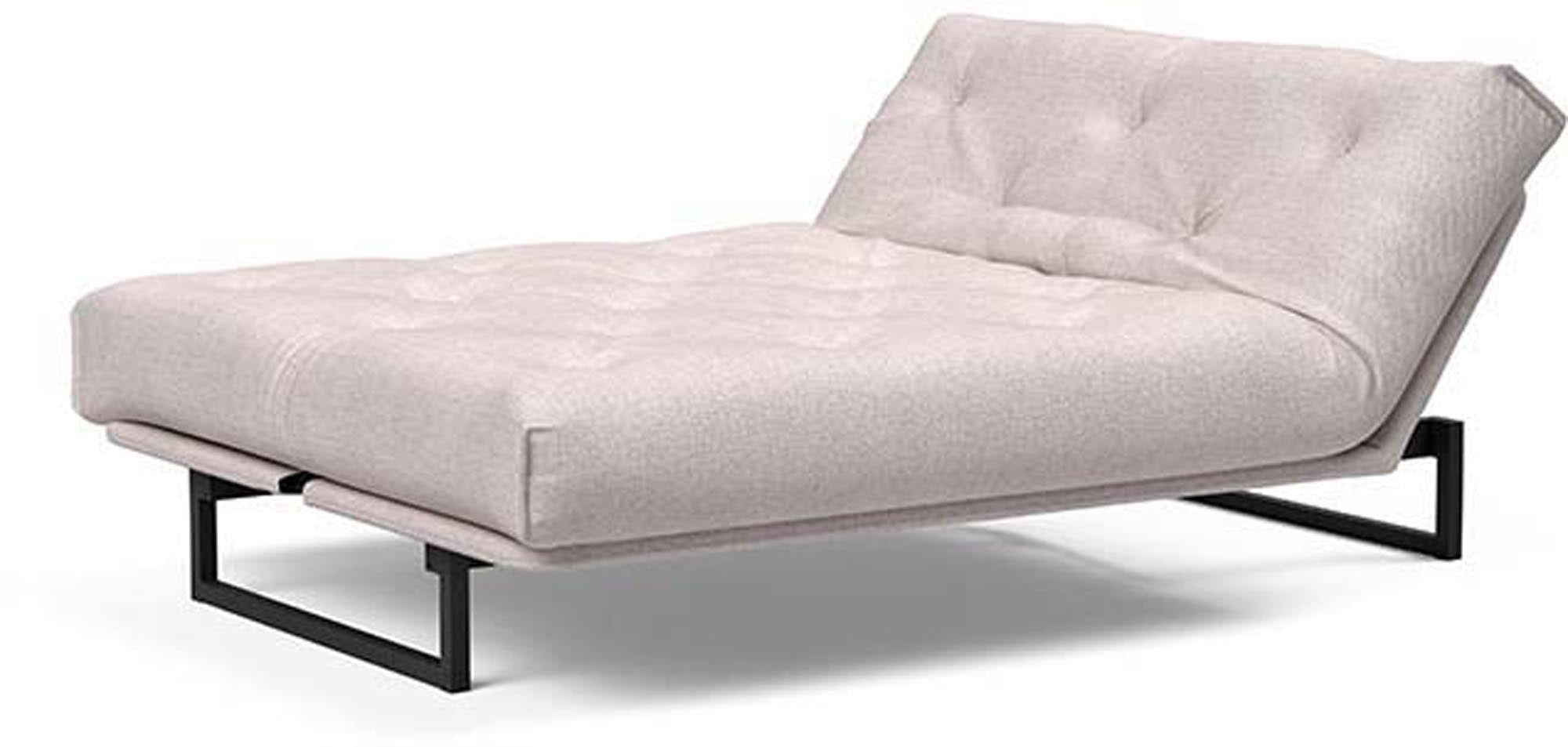 Entdecken Sie das Fraction 140 Bettsofa Nordic von Innovation Living – stilvolles skandinavisches Design, das Komfort und Vielseitigkeit für kleine Räume bietet.