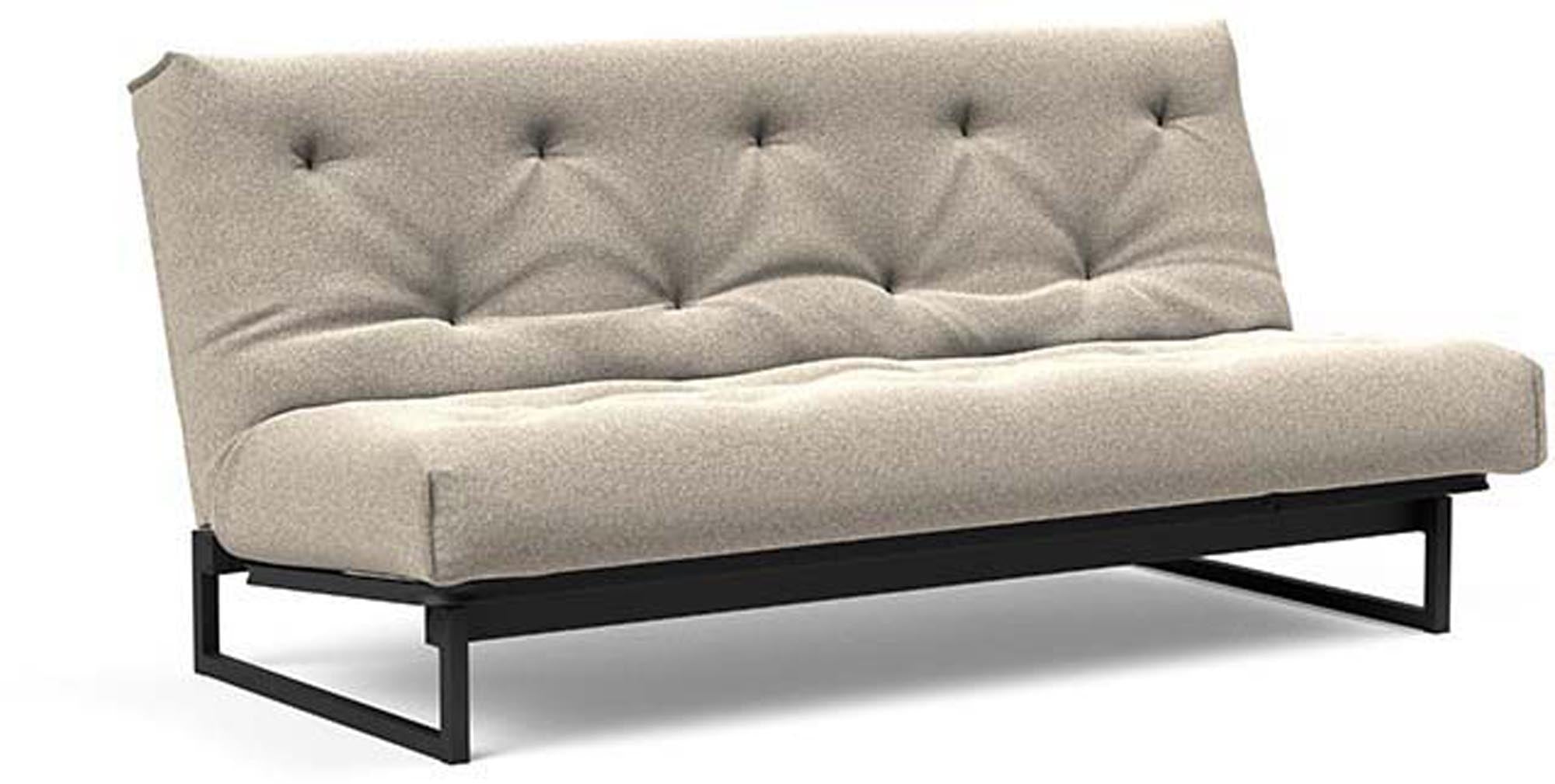 Erleben Sie das Fraction 140 Bettsofa Nordic von Innovation Living – modernes skandinavisches Design trifft auf hervorragende Funktionalität und Schlafqualität.