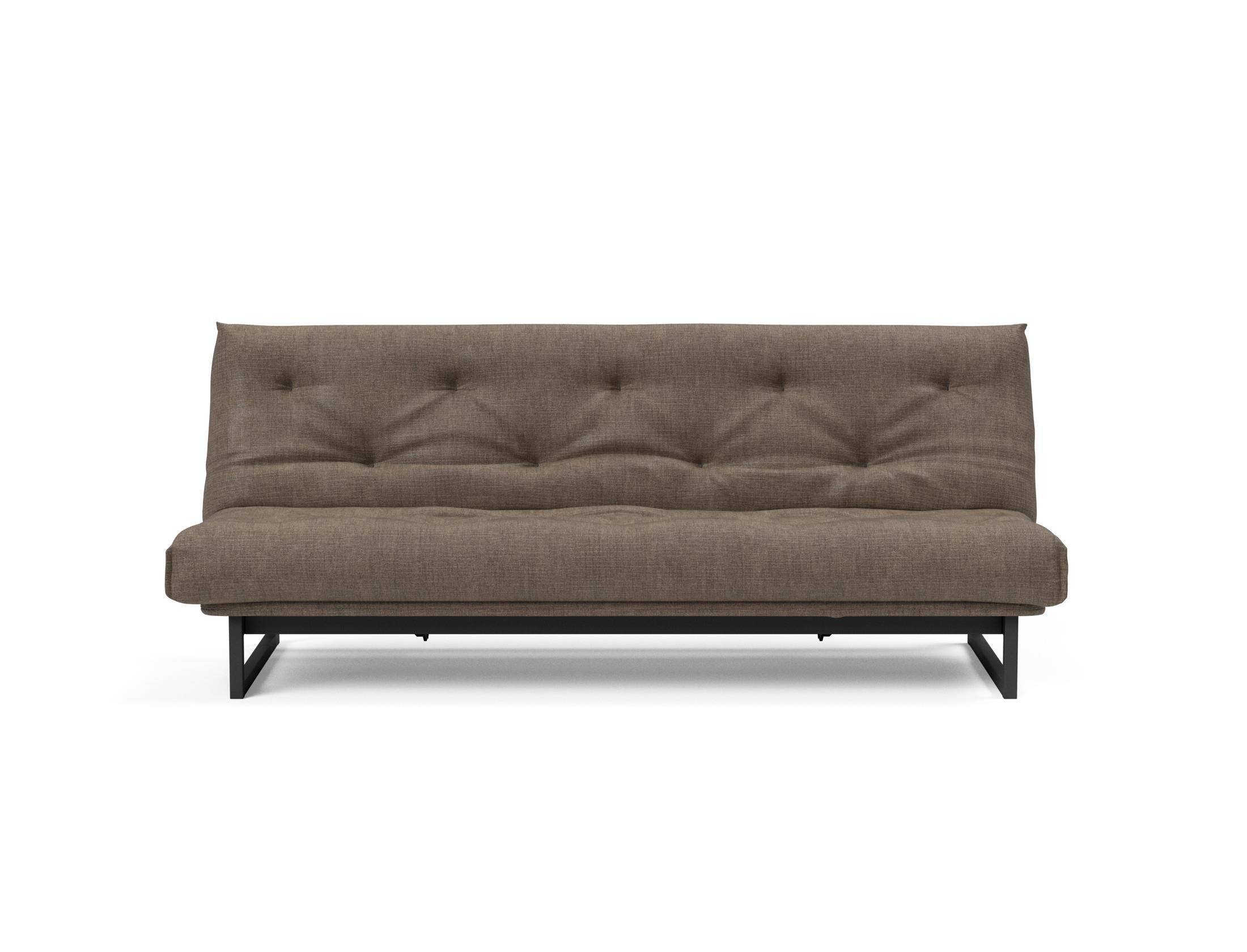 Elegantes Fraction 120 Bettsofa Nordic mit komfortablem Soft Spring Bezug, ideal für gemütliche Abende und stilvolle Einrichtung.