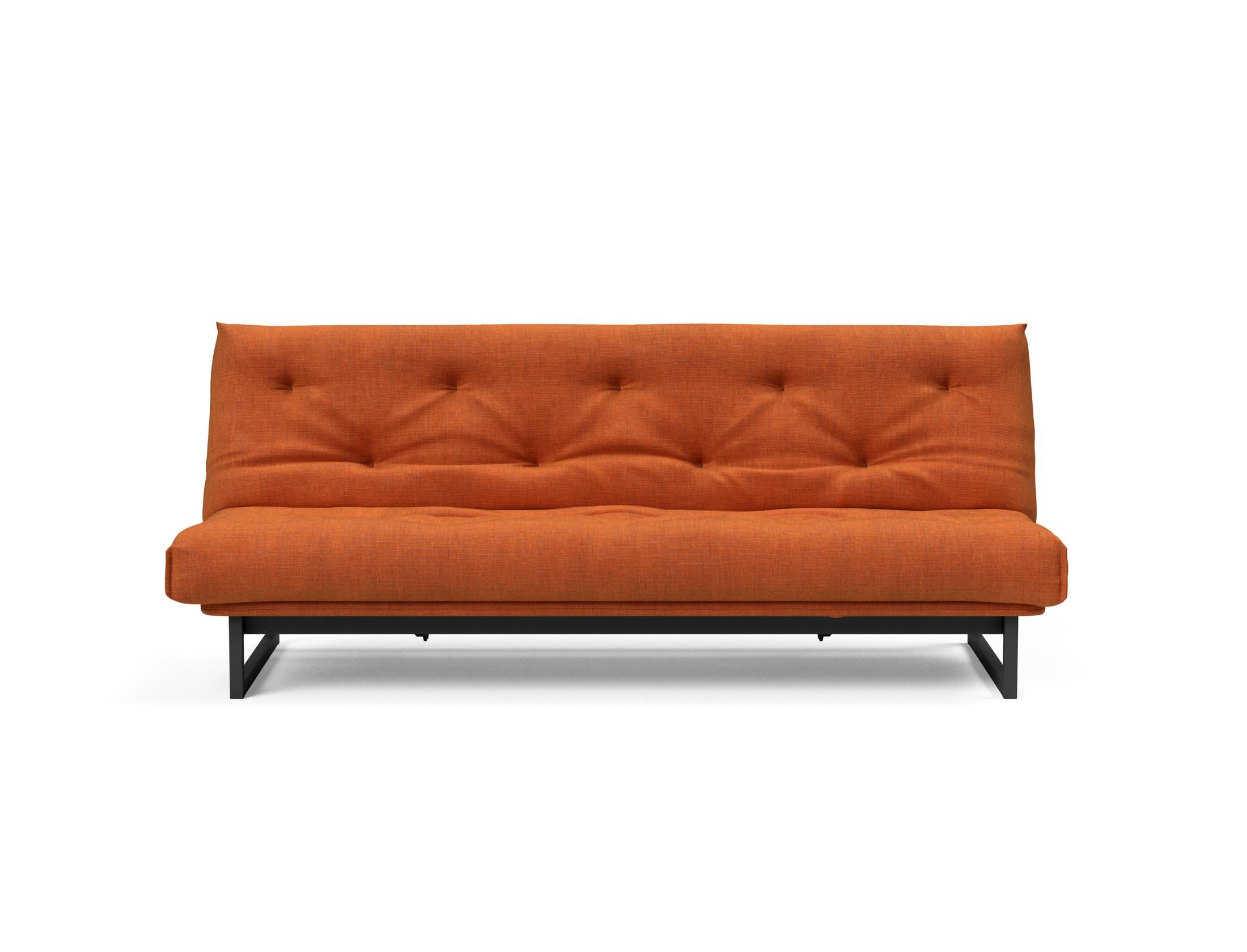 Modernes Fraction 120 Bettsofa Nordic mit weichem Soft Spring Bezug, perfekt für entspannte Stunden und zeitgemäße Wohnräume.