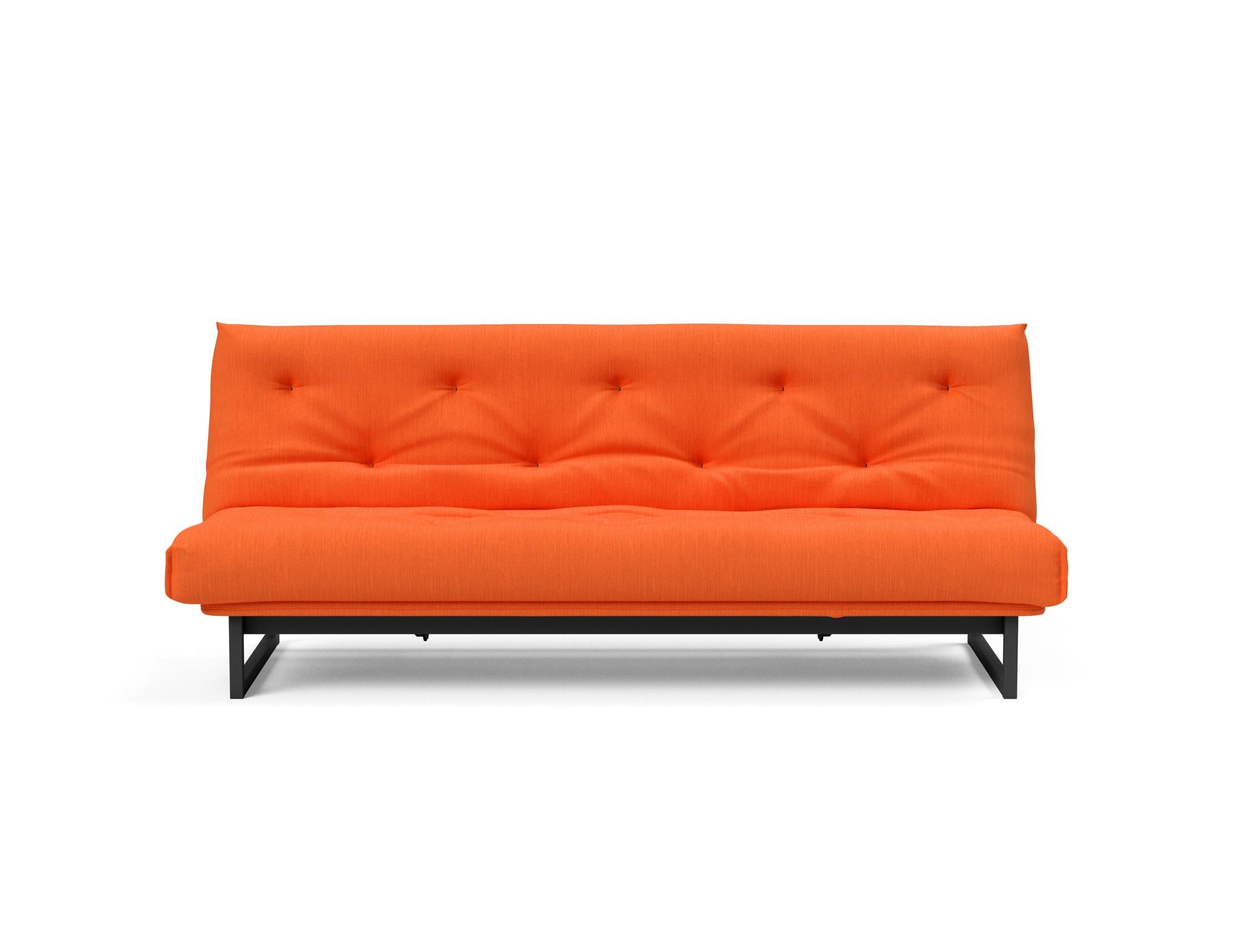 Modernes Fraction 120 Bettsofa Nordic mit weichem Soft Spring Bezug, perfekt für stilvolle Wohnräume und gemütliche Nächte.