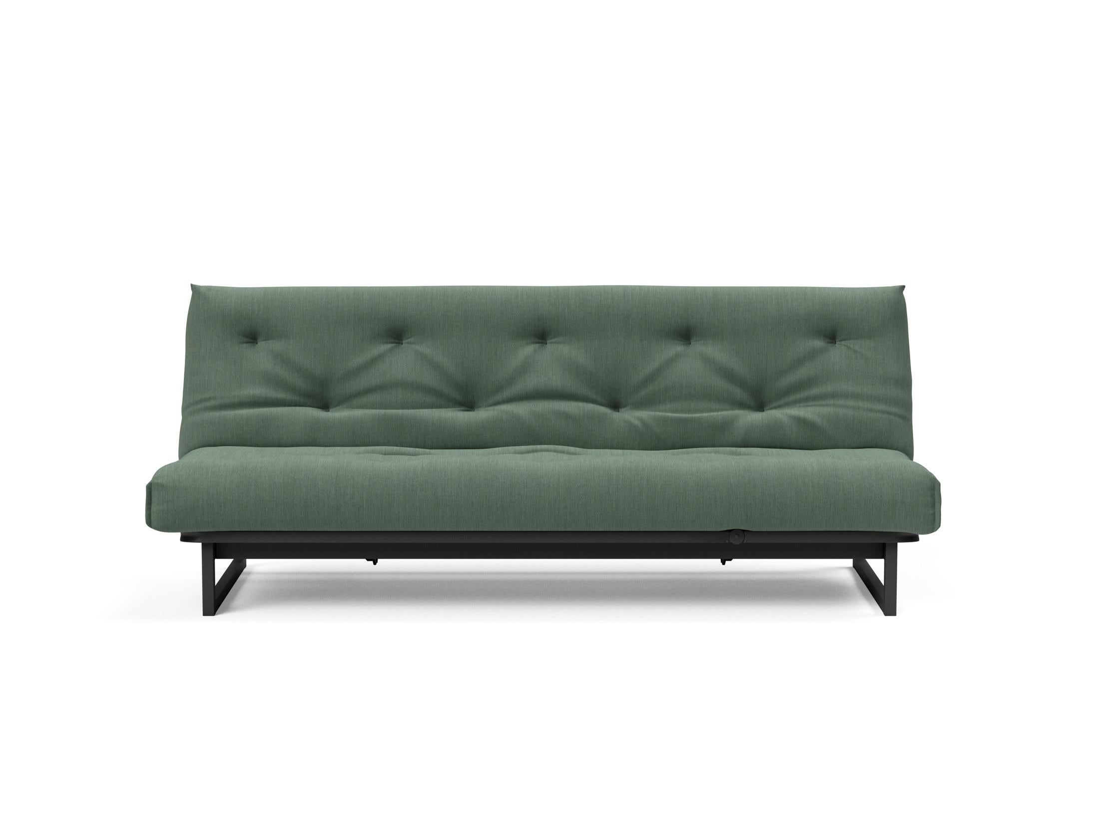 Modernes Fraction 120 Bettsofa von Innovation Living, das skandinavisches Design mit funktionalem Komfort vereint und ideal für kleine Räume ist.