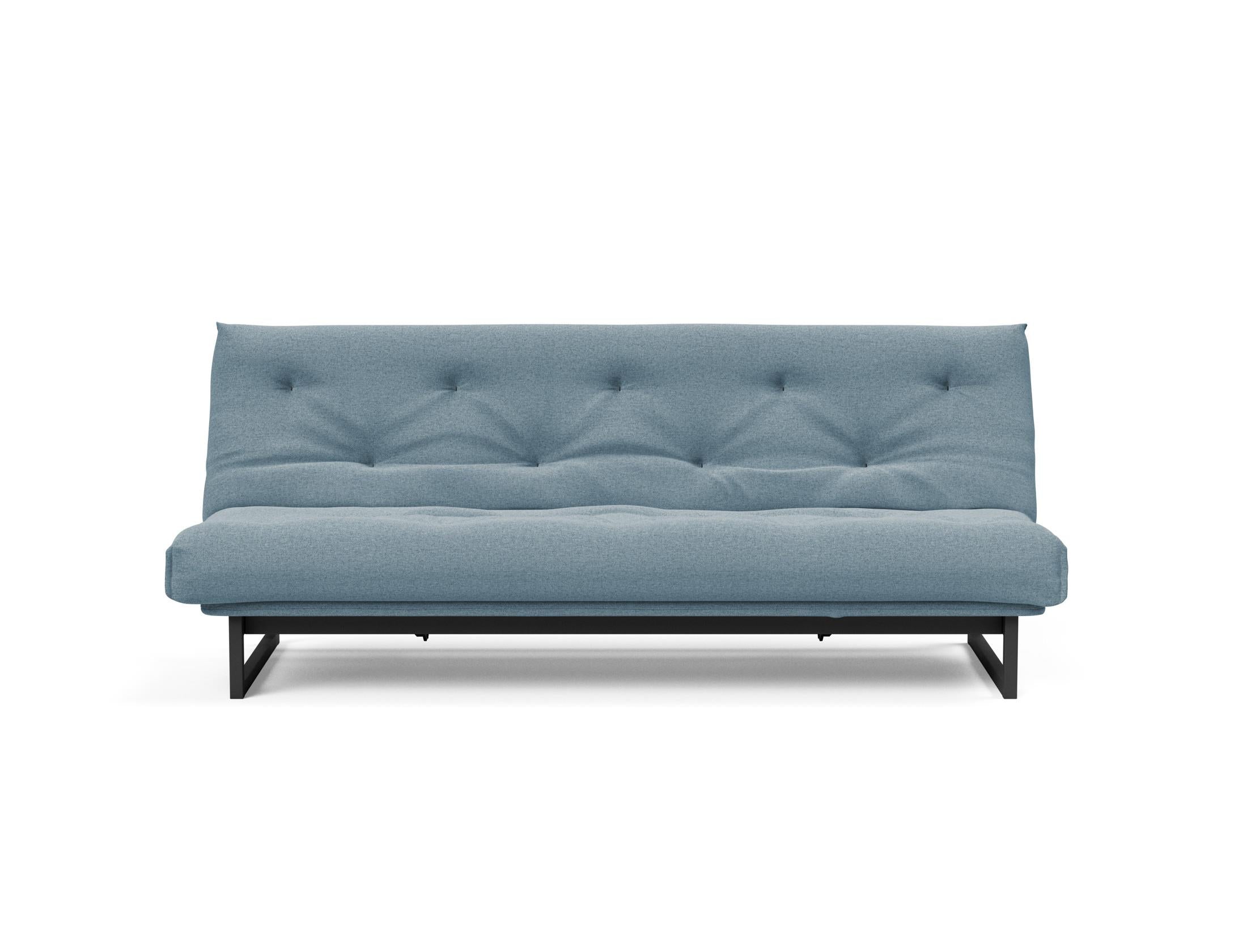 Stylisches Fraction 120 Bettsofa Nordic mit weichem Soft Spring Bezug, perfekt für gemütliche und moderne Wohnambiente.