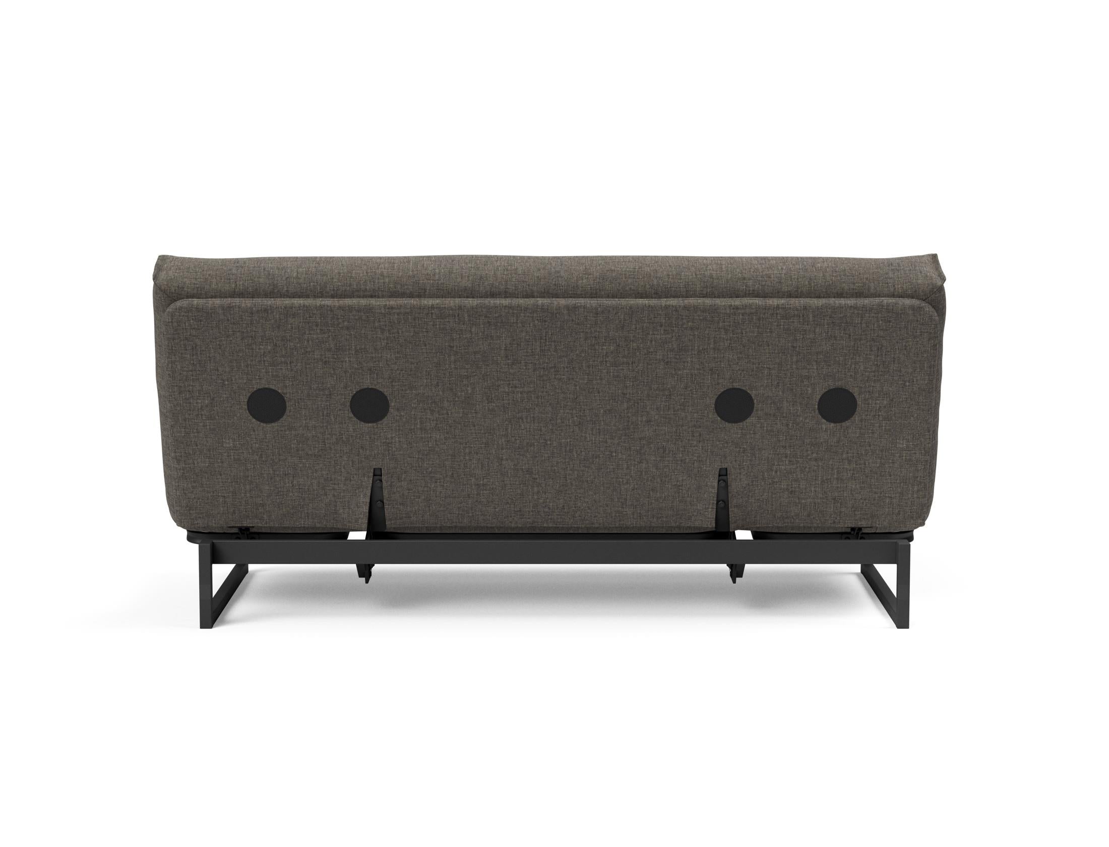 Fraction 140 Bettsofa Nordic Soft Spring: elegantes skandinavisches Design, ideal für kleine Räume, vereint Komfort und Funktionalität für erholsame Nächte.