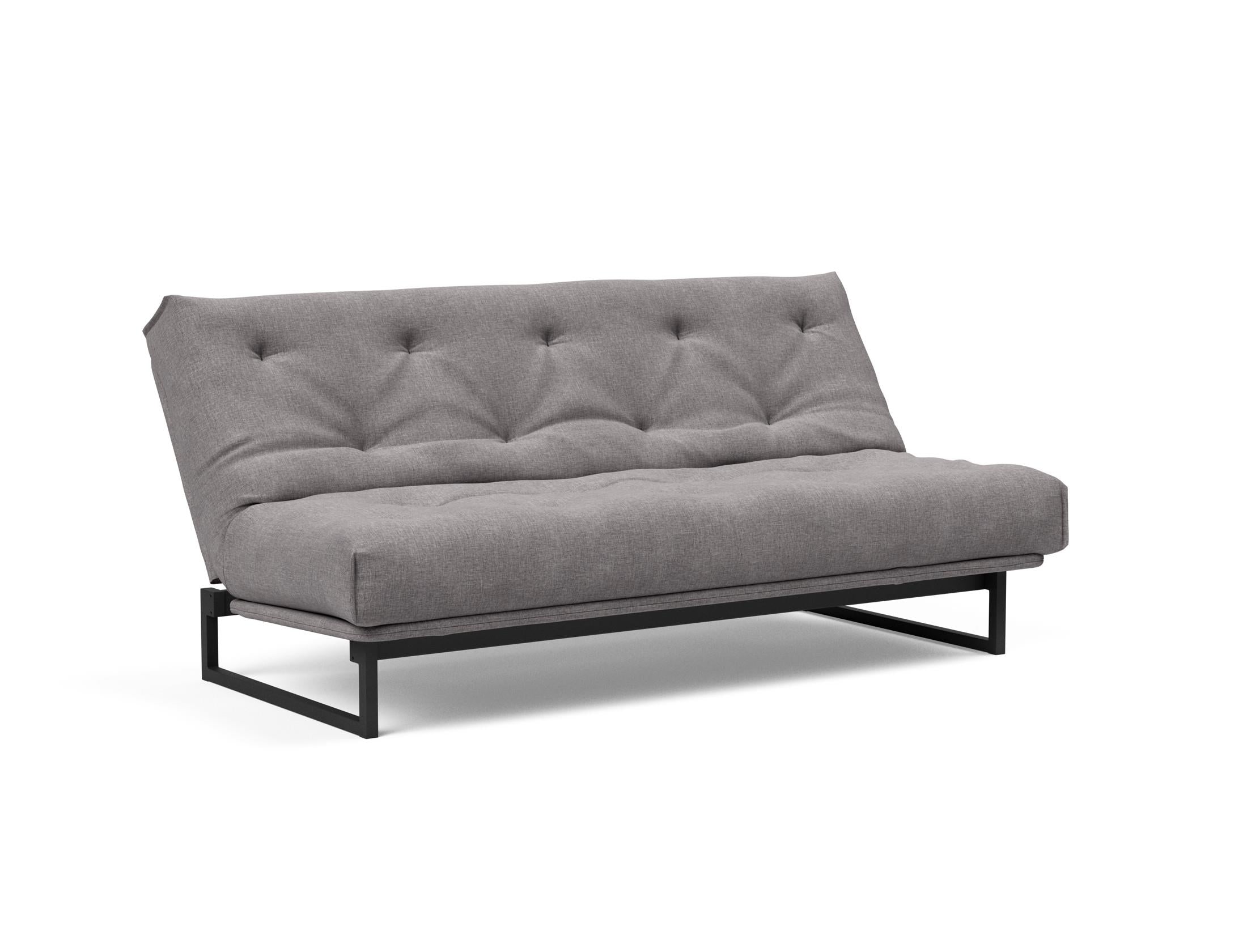 Fraction 140 Bettsofa Nordic: Stilvolles Schlafsofa mit hochwertiger Matratze. Ideal für Wohnzimmer und Gästezimmer – Komfort und Eleganz vereint.