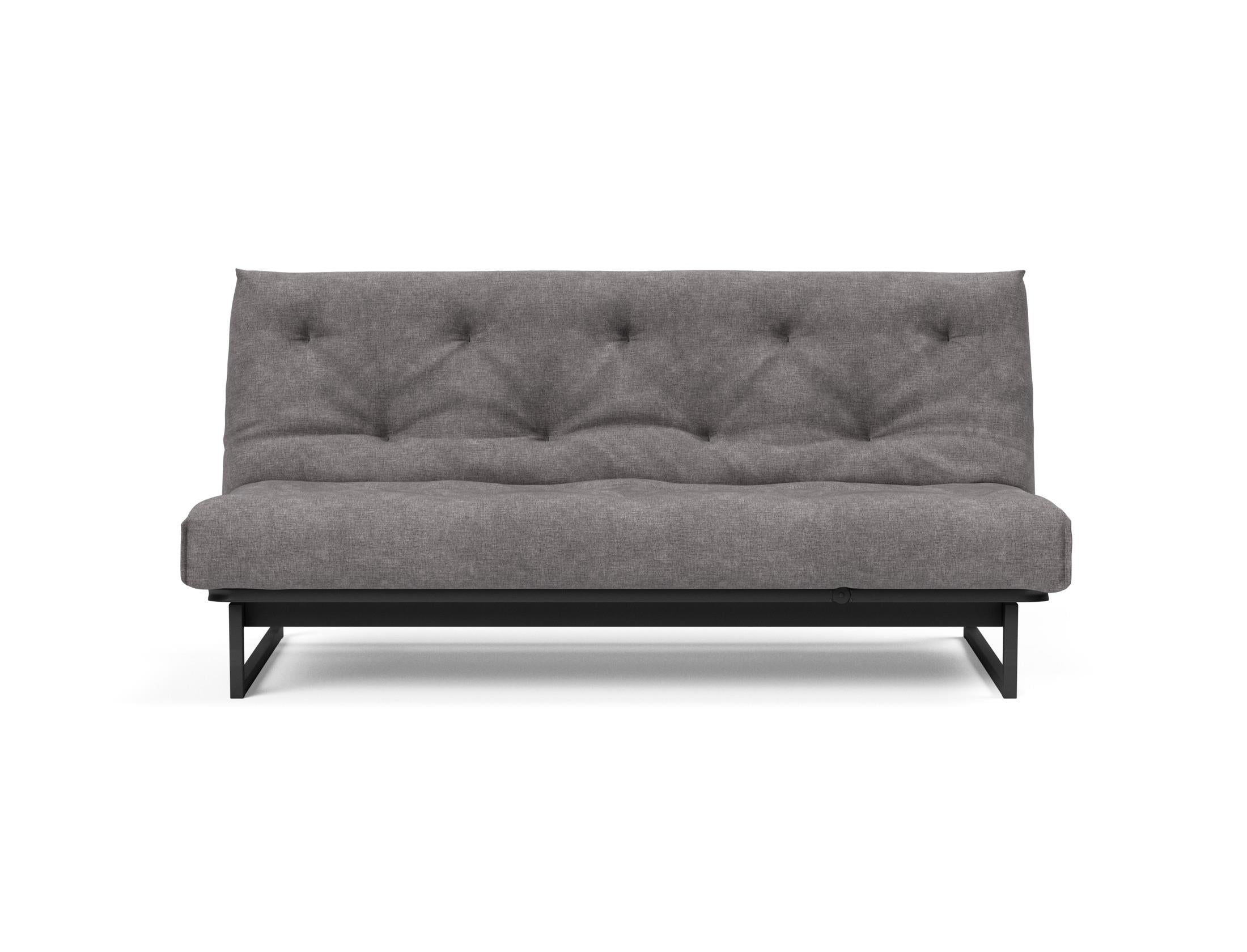 Fraction 140 Bettsofa Nordic Soft Spring: elegantes skandinavisches Design, ideal für kleine Räume, vereint Komfort und Funktionalität für erholsame Nächte.