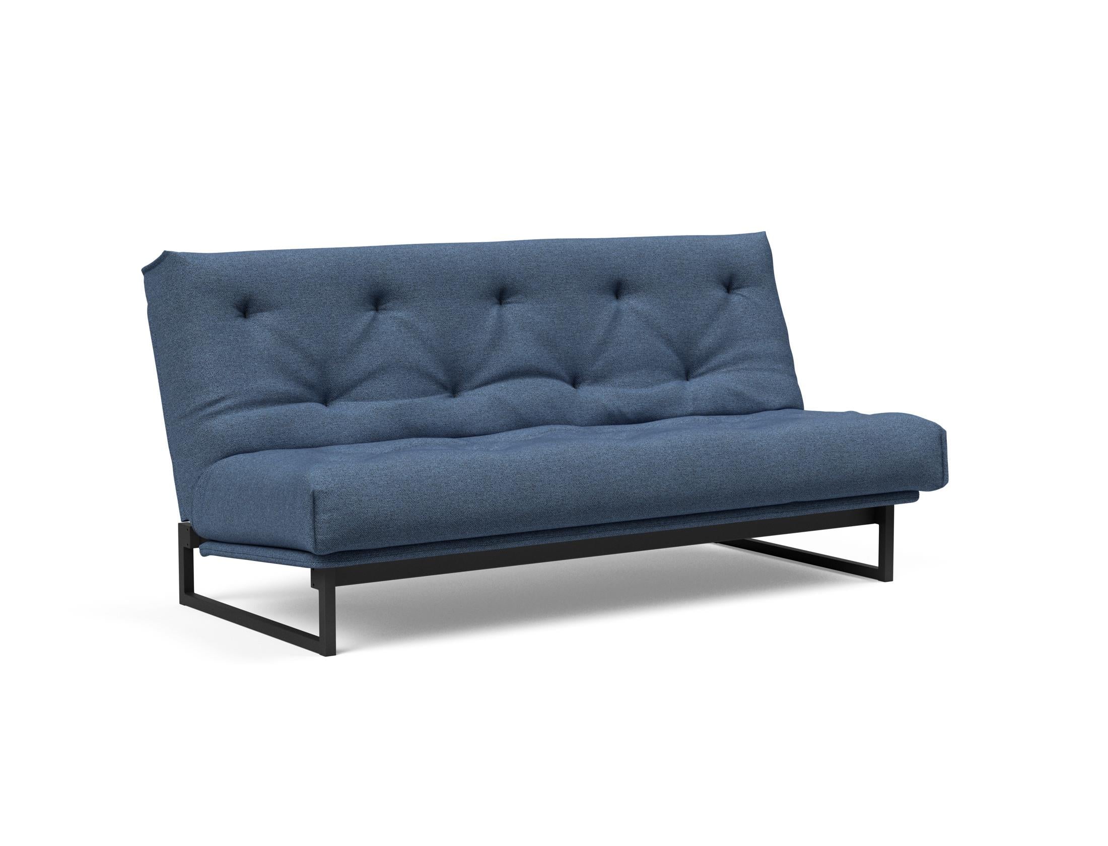 Fraction 140 Bettsofa Nordic: Stilvolles Schlafsofa mit hochwertiger Matratze. Ideal für Wohnzimmer und Gästezimmer – Komfort und Eleganz vereint.
