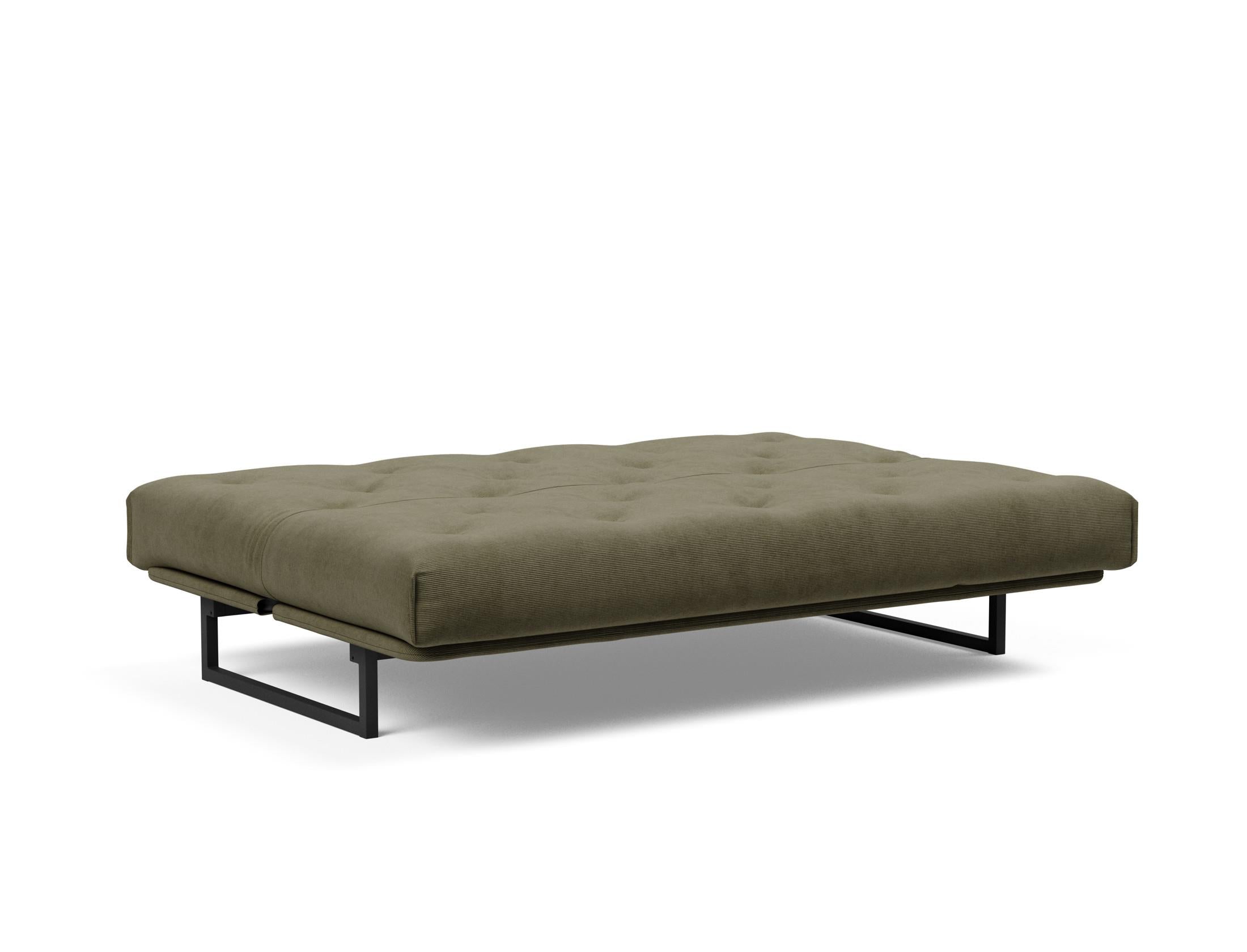 Fraction 140 Bettsofa Nordic: Stilvolles Schlafsofa mit hochwertiger Matratze. Ideal für Wohnzimmer und Gästezimmer – komfortabel und flexibel.