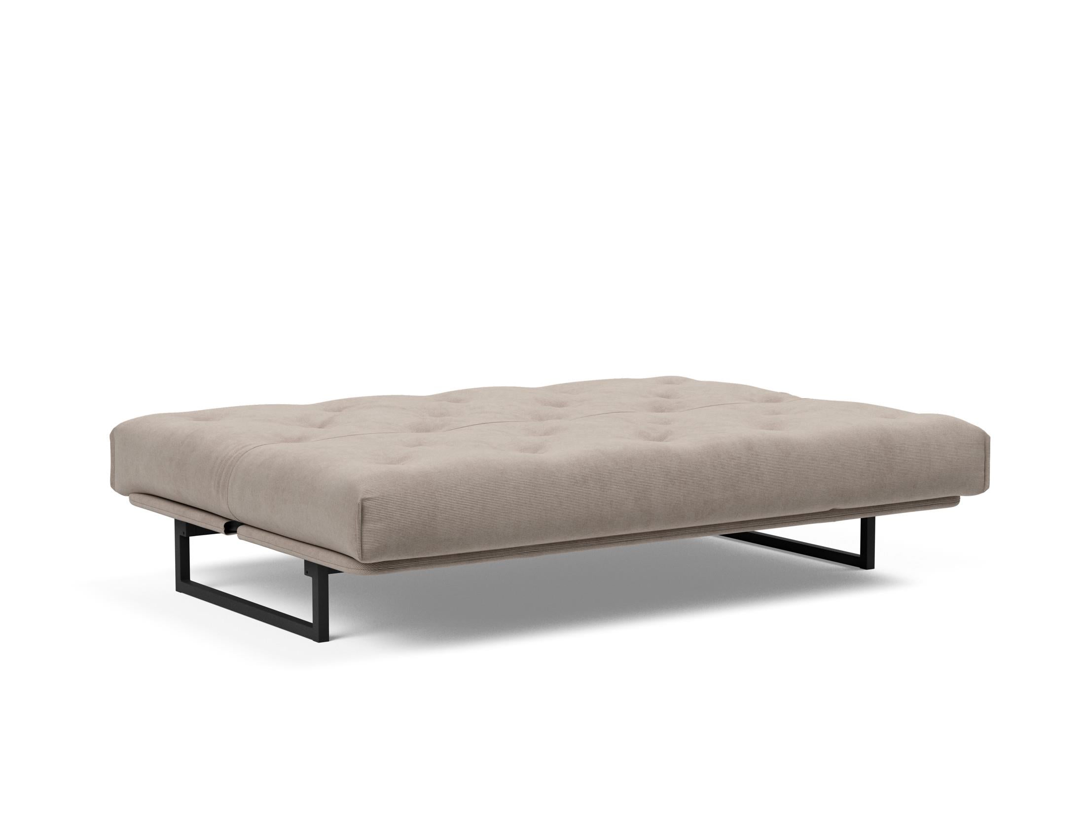 Fraction 140 Bettsofa Nordic: Stilvolles Schlafsofa mit hochwertiger Matratze. Ideal für Wohnzimmer und Gästezimmer – komfortabel und flexibel.