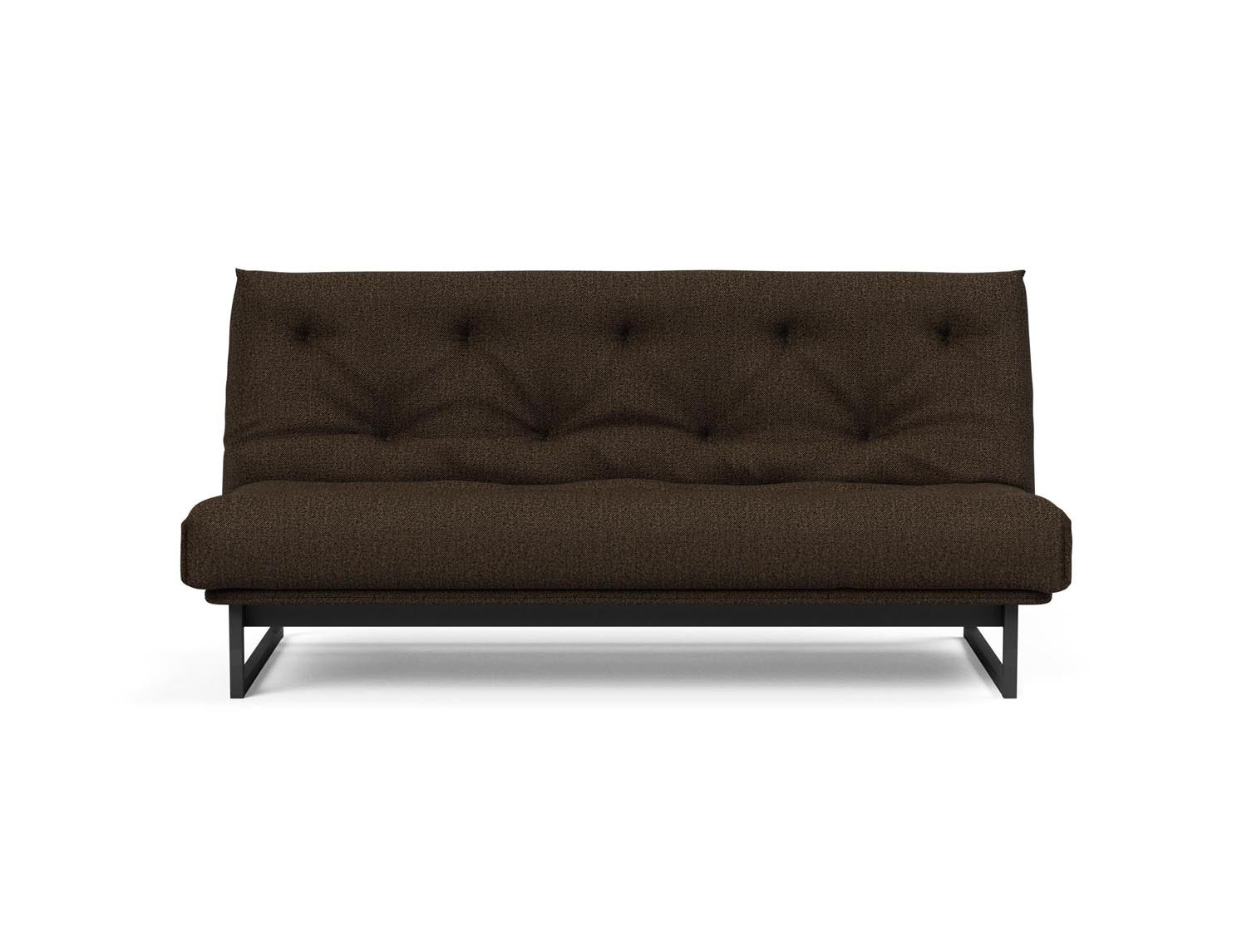 Fraction 140 Bettsofa Nordic mit Soft Spring Bezug, elegantes und vielseitiges Sofa für komfortable Entspannung und Übernachtungen.