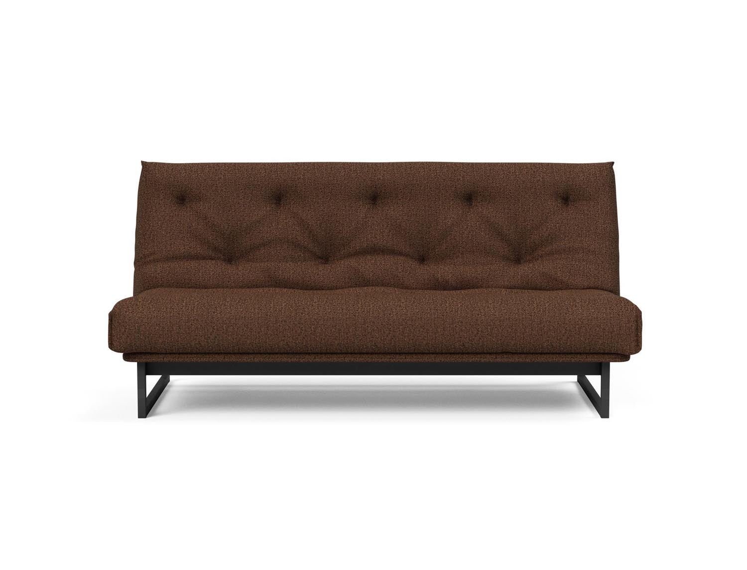 Fraction 140 Bettsofa Nordic in elegantem Soft Spring Bezug, ideal für stilvolle Wohnräume und flexible Schlaflösungen.