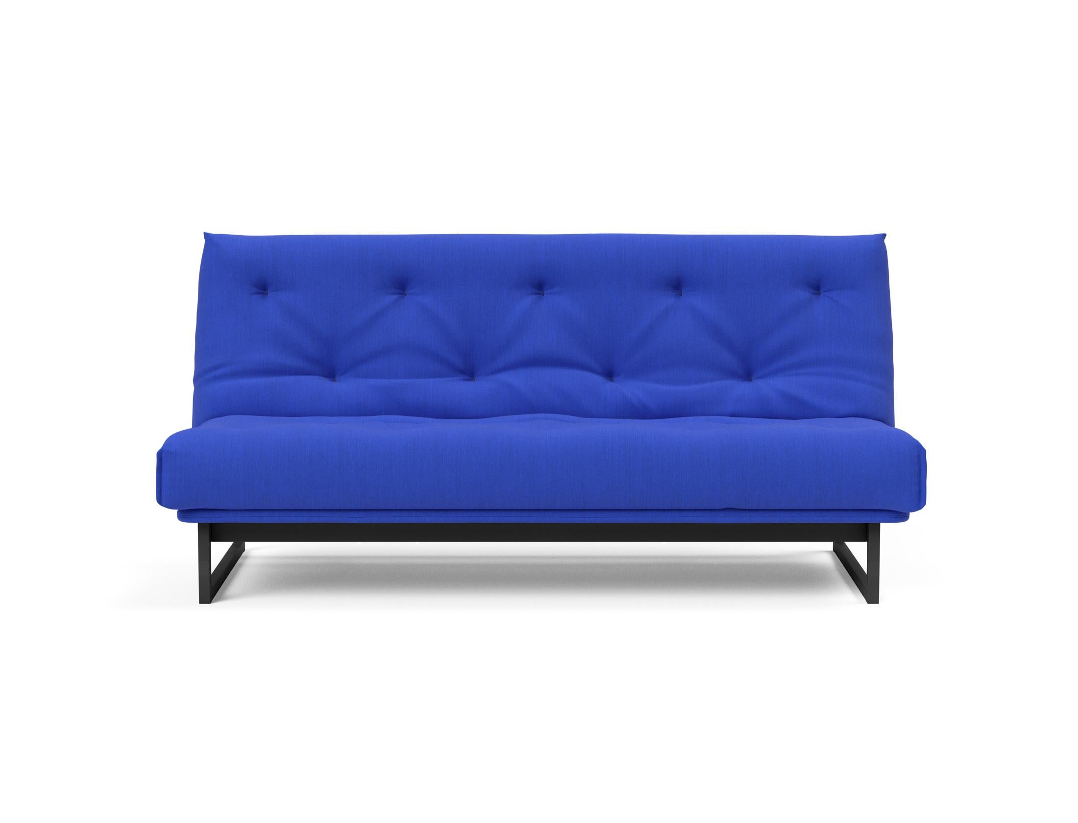 Elegantes Fraction 140 Bettsofa Nordic mit Soft Spring Bezug, ideal für gemütliche Abende und modernes Wohndesign.