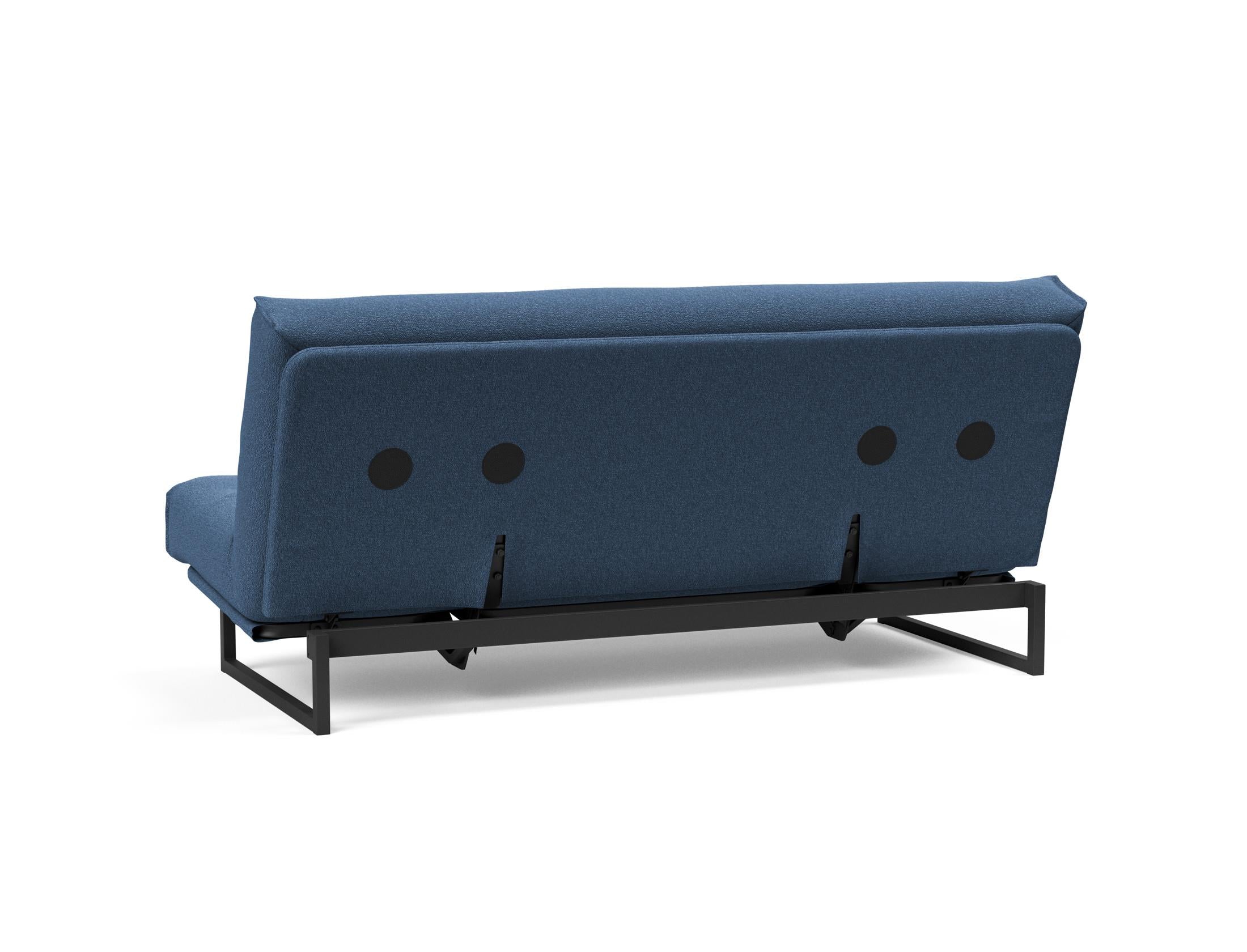 Fraction 140 Bettsofa Nordic: Elegantes, multifunktionales Sofa für kleine Räume. Hochwertige Soft Spring-Technologie und skandinavisches Design für besten Komfort.